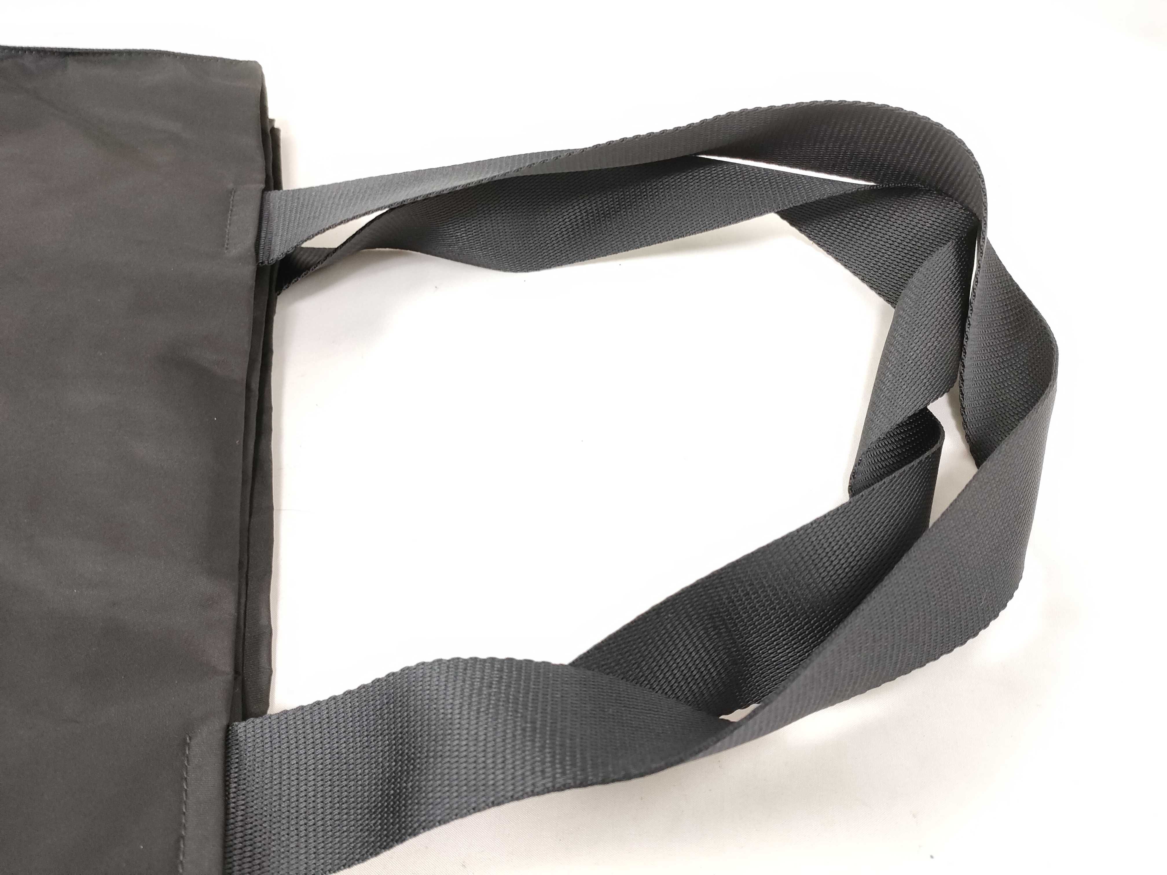 Nylon Tote Bag, Black Tote Bag — view 5