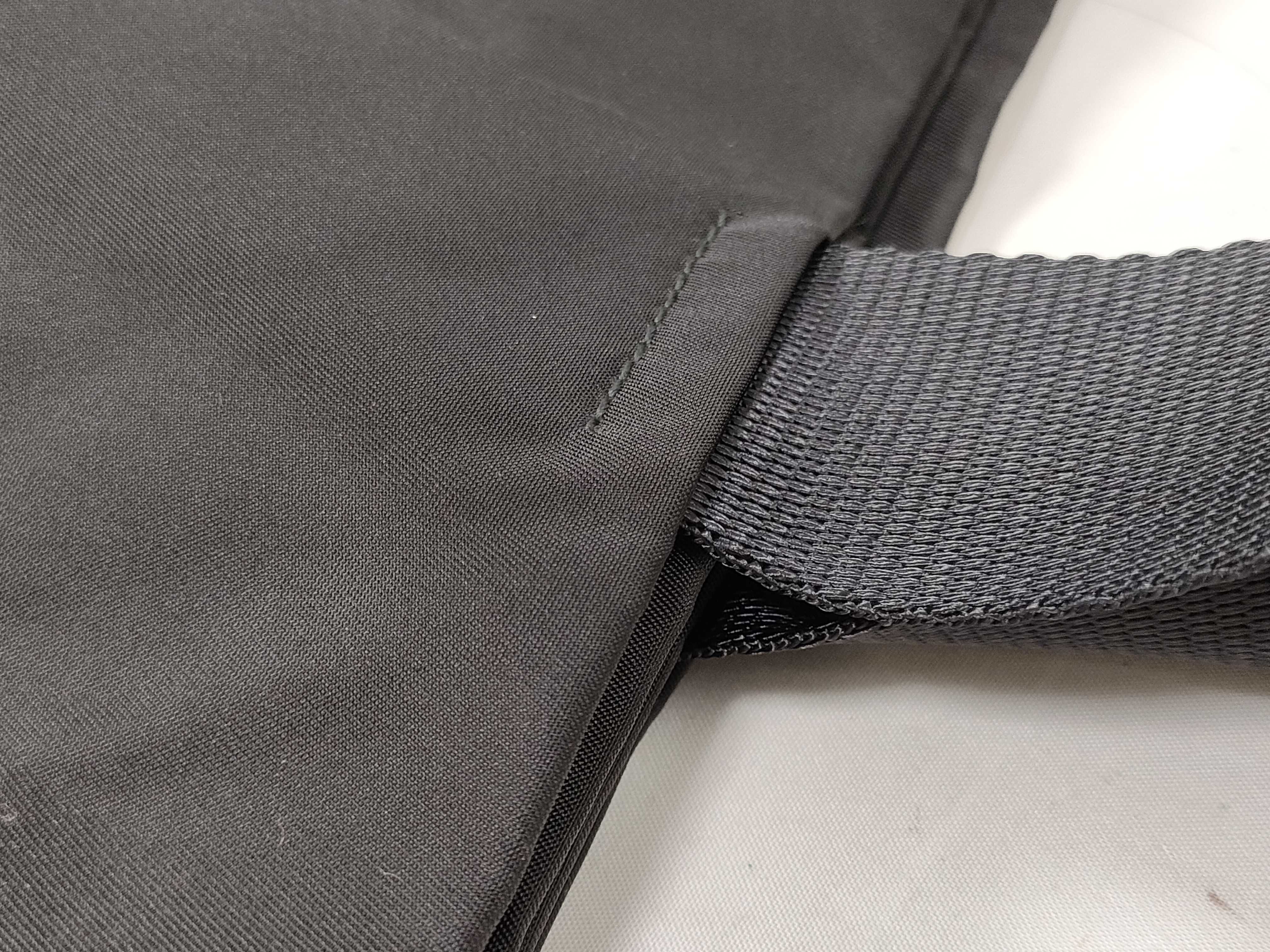 Nylon Tote Bag, Black Tote Bag — view 7