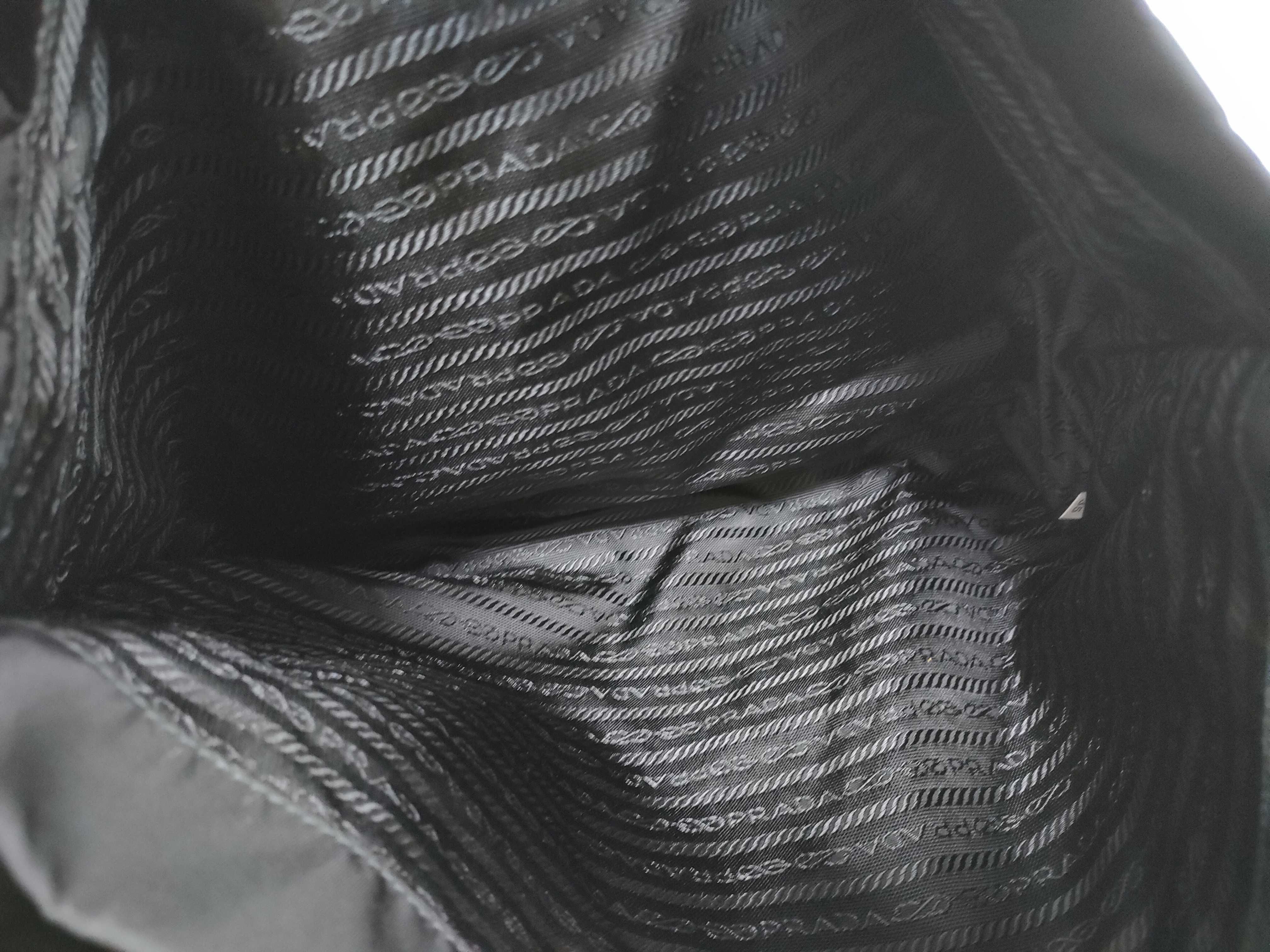 Nylon Tote Bag, Black Tote Bag — view 10