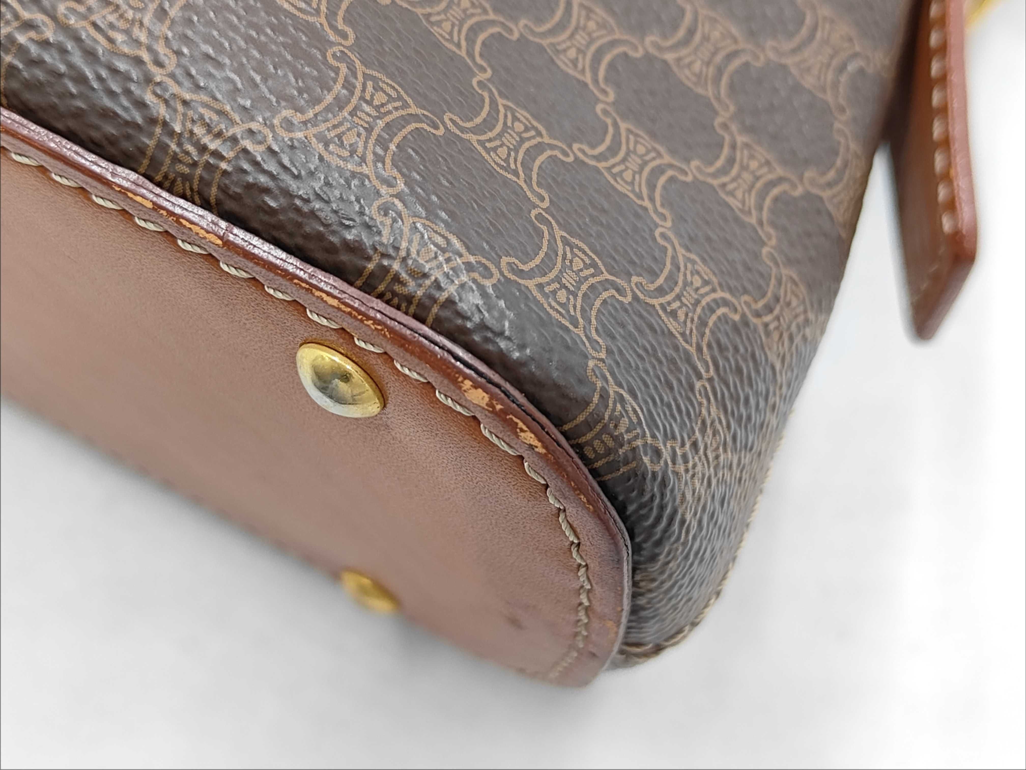 Macadam Shoulder Bag, Brown Handbag — view 5