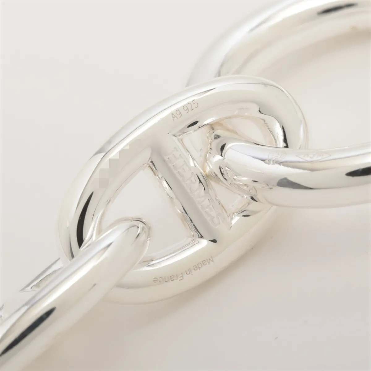 Chaine d'Ancre MM 2025 Bracelet, 15 links, 925 silver, 54.1g, 25G415138, some wear and tarnishing. — view 5
