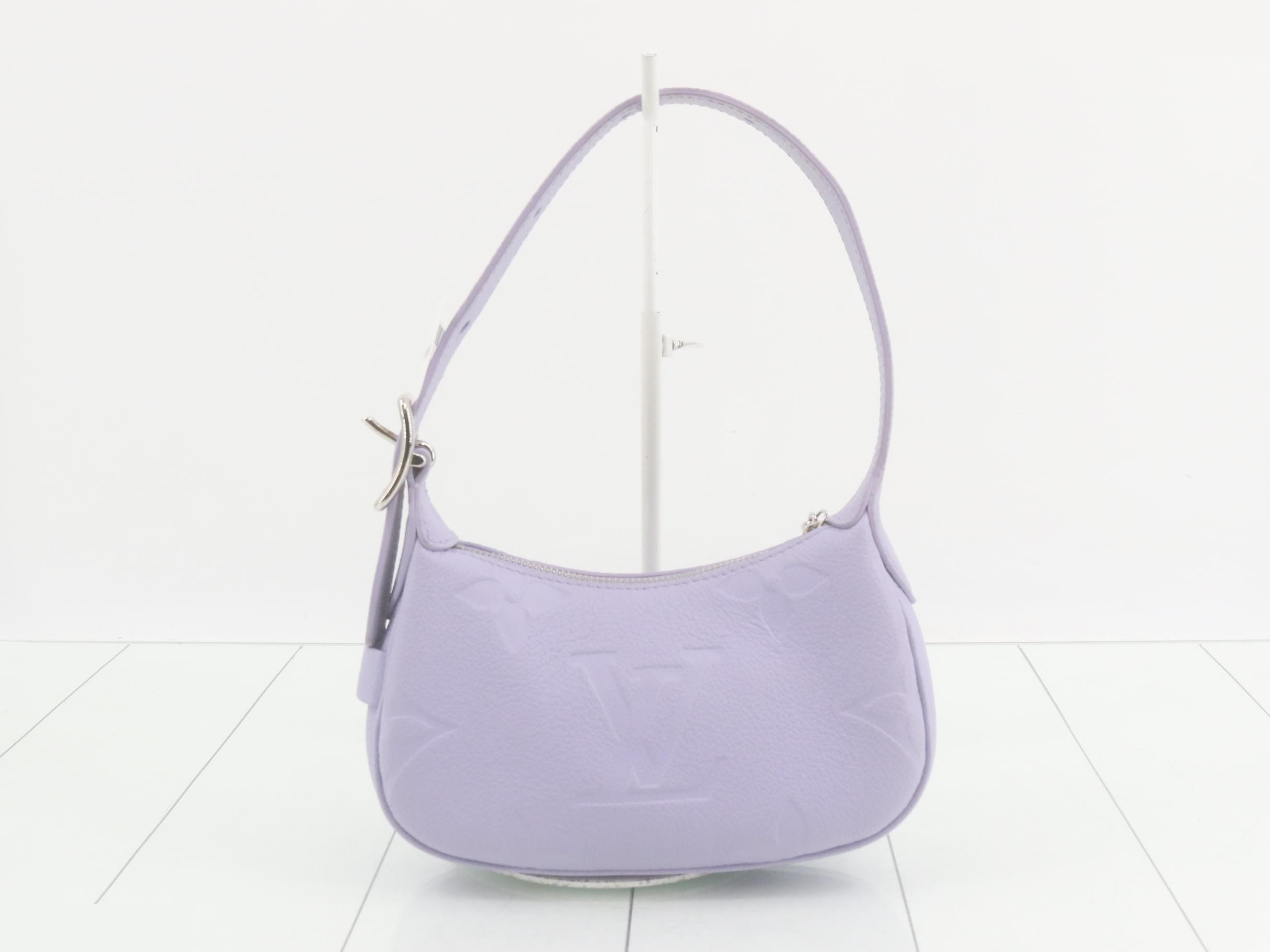 Monogram Empreinte Mini Moon Shoulder Bag — view 2