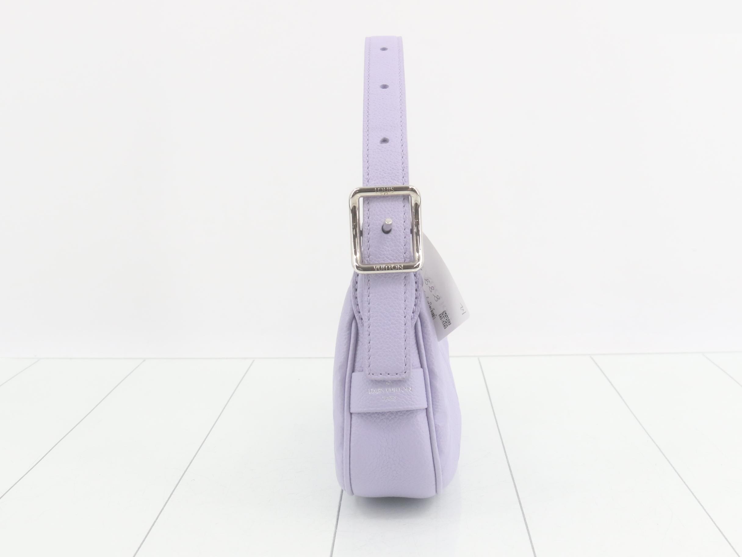 Monogram Empreinte Mini Moon Shoulder Bag — view 3