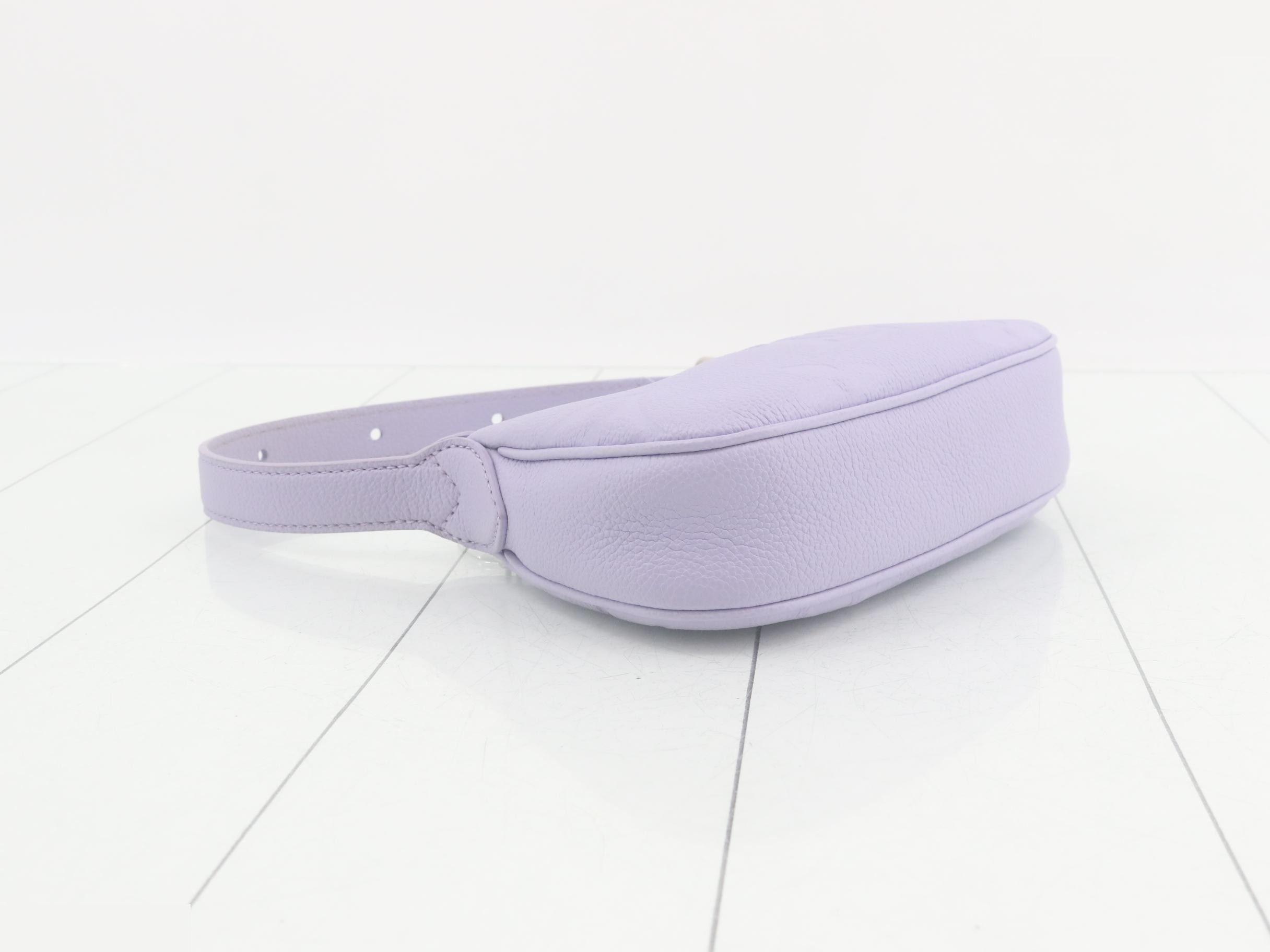 Monogram Empreinte Mini Moon Shoulder Bag — view 5