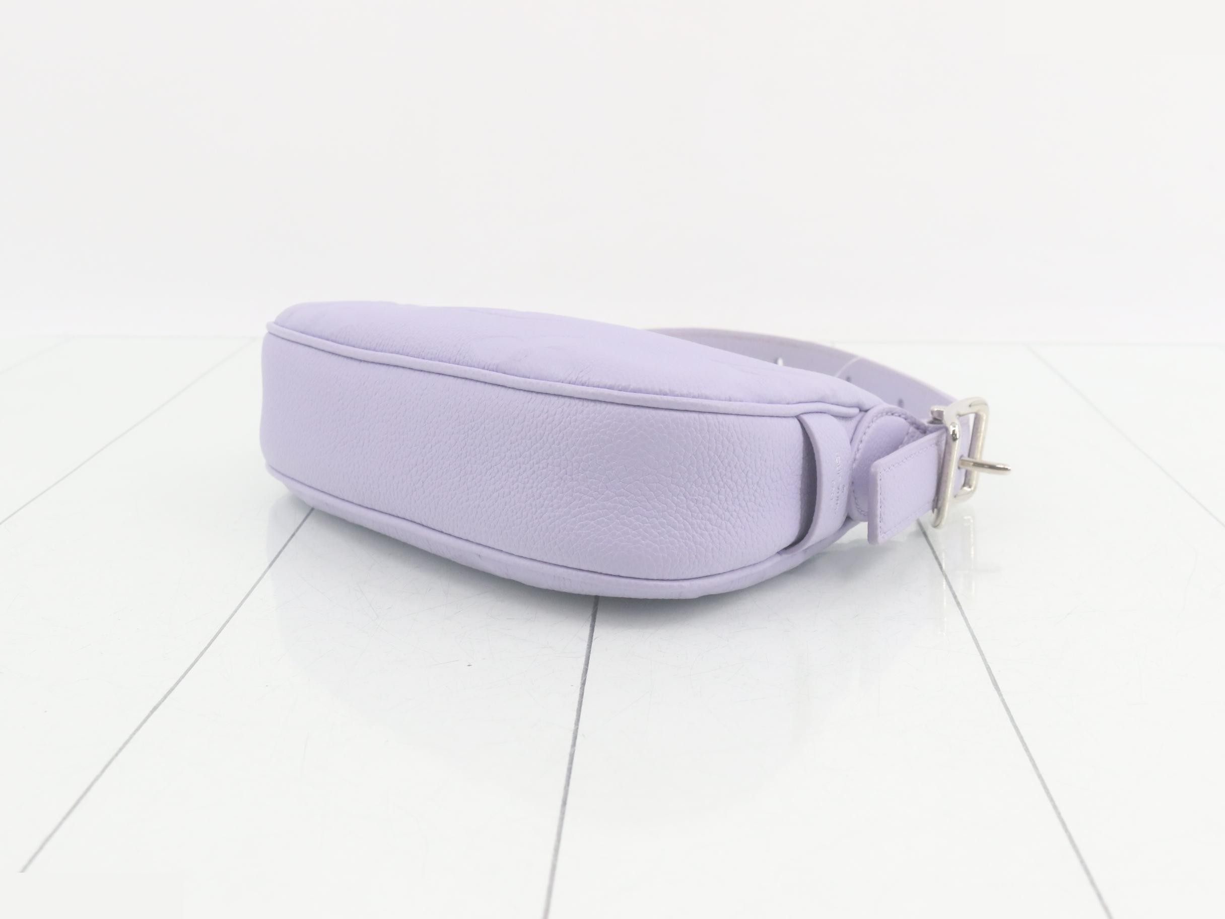 Monogram Empreinte Mini Moon Shoulder Bag — view 6