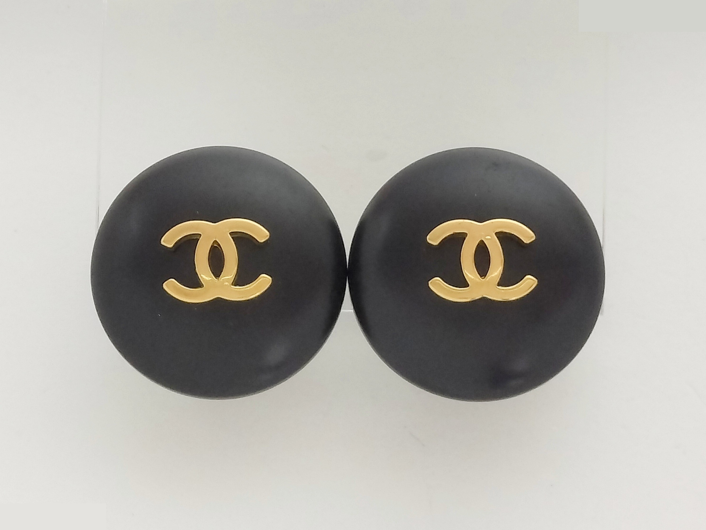 Coco Black Gold Earrings