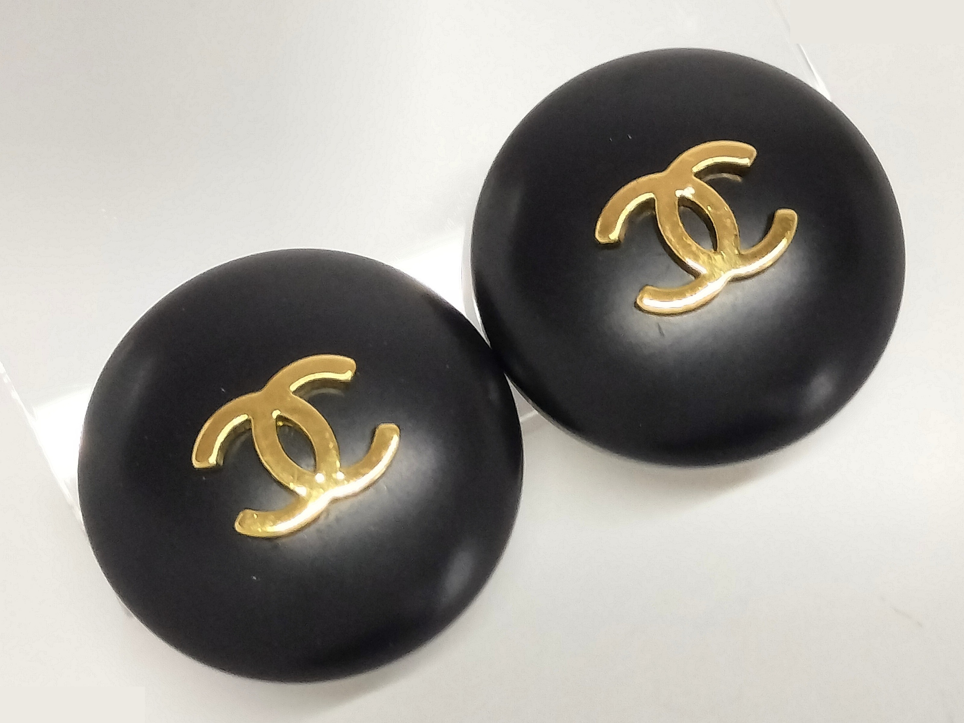 Coco Black Gold Earrings — view 6