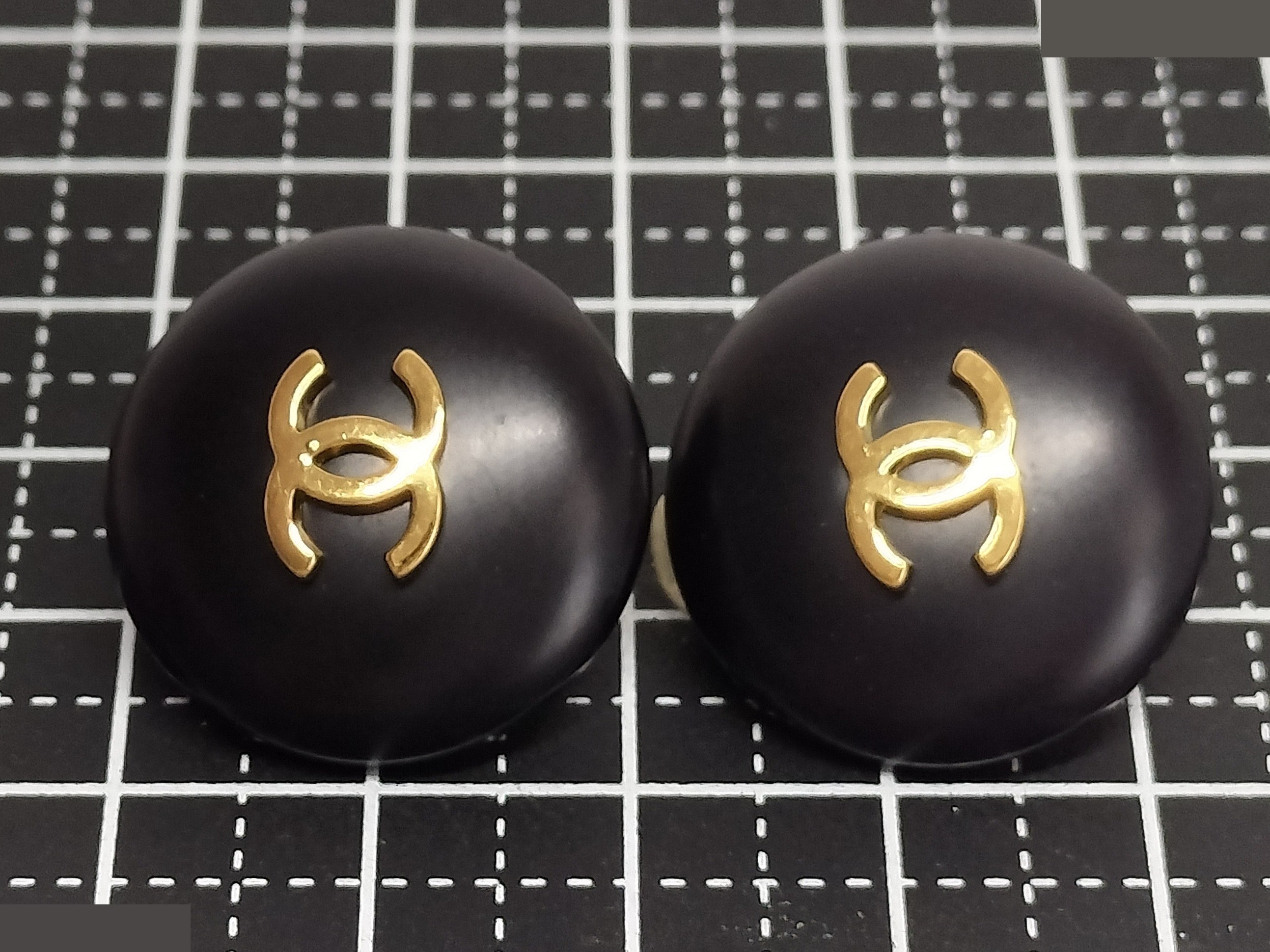 Coco Black Gold Earrings — view 7