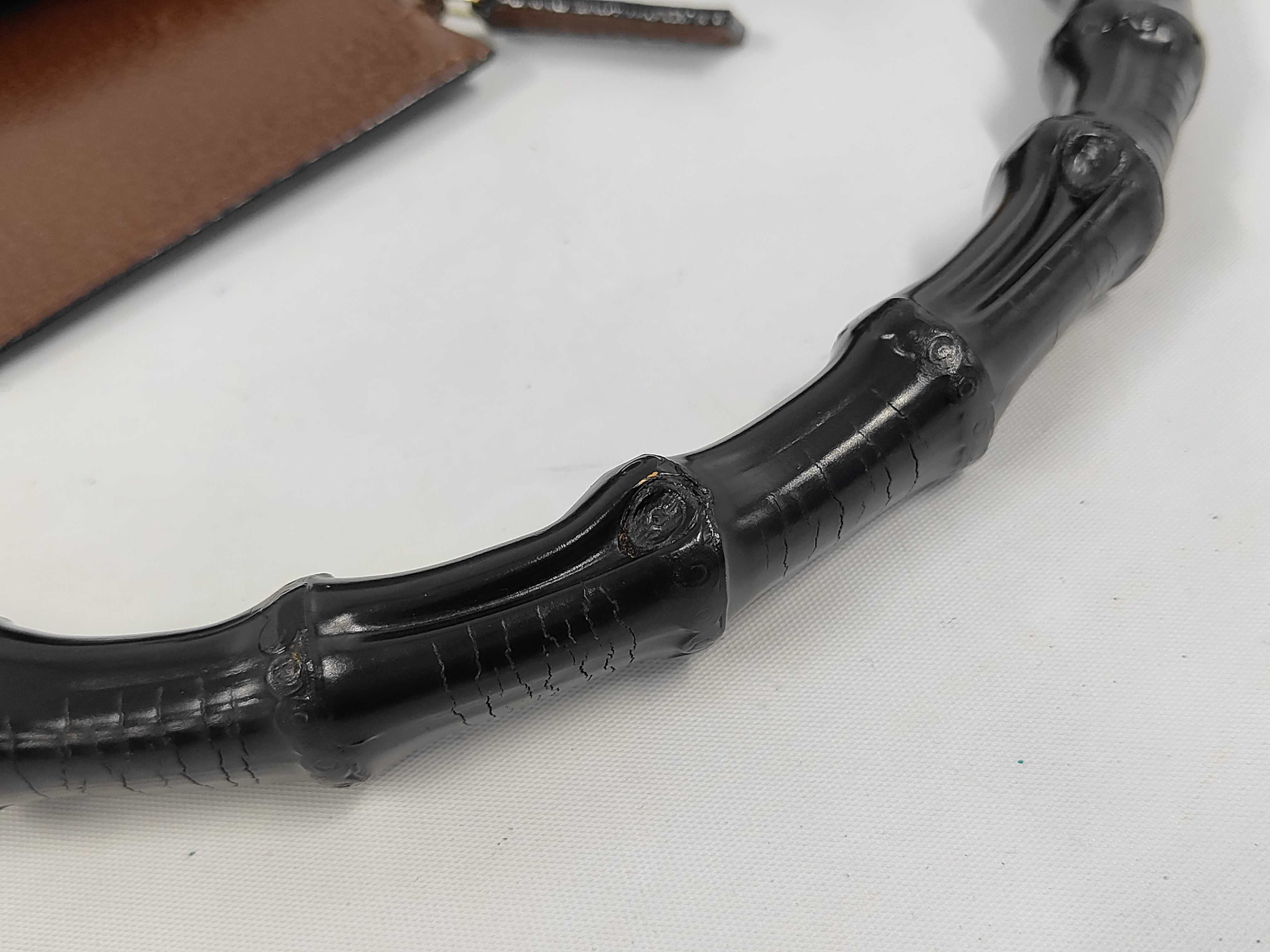 Leather Bamboo 001 1883 Shoulder Bag — view 5