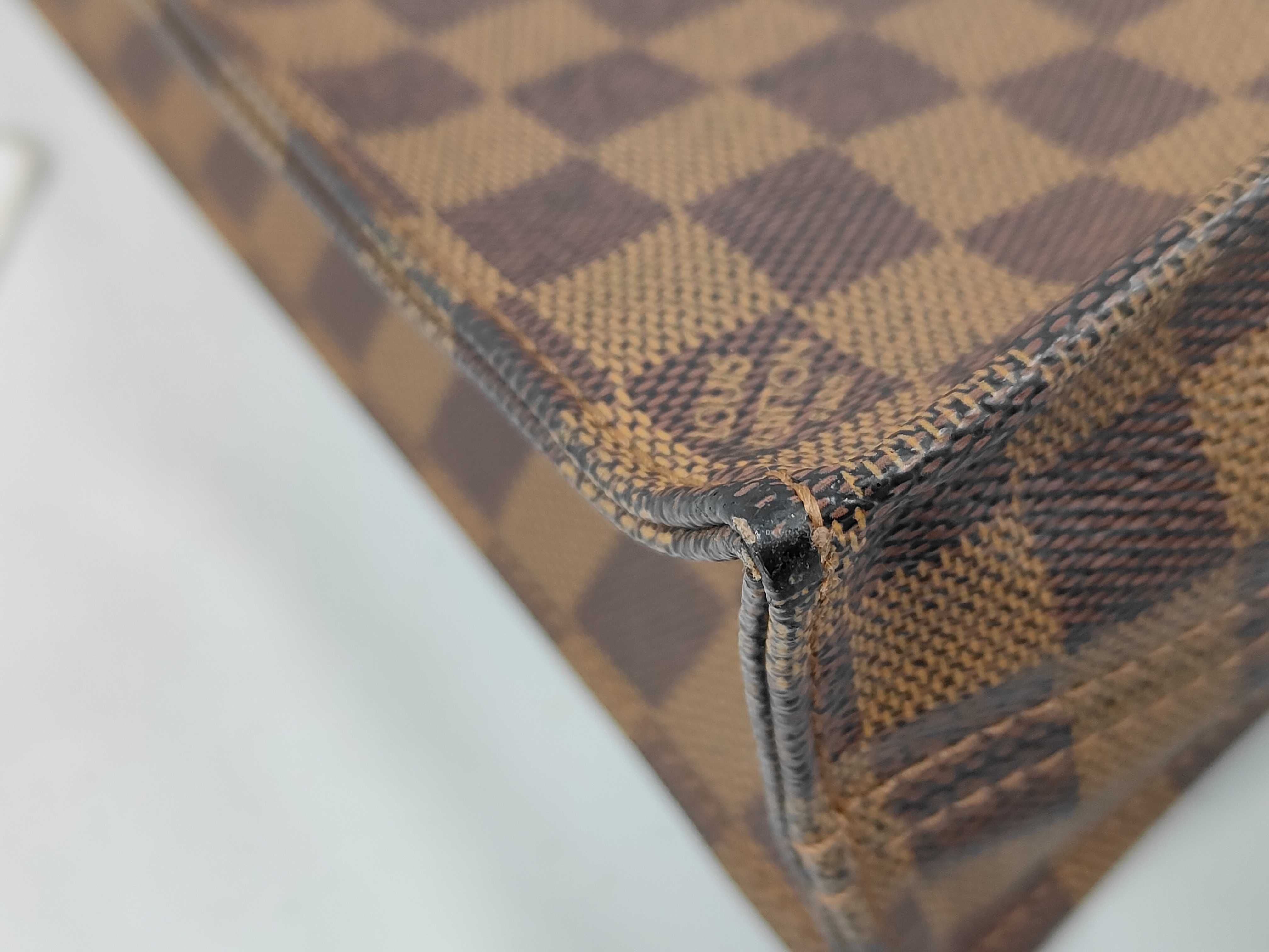 LV Sac Plat Damier Tote Bag — view 4