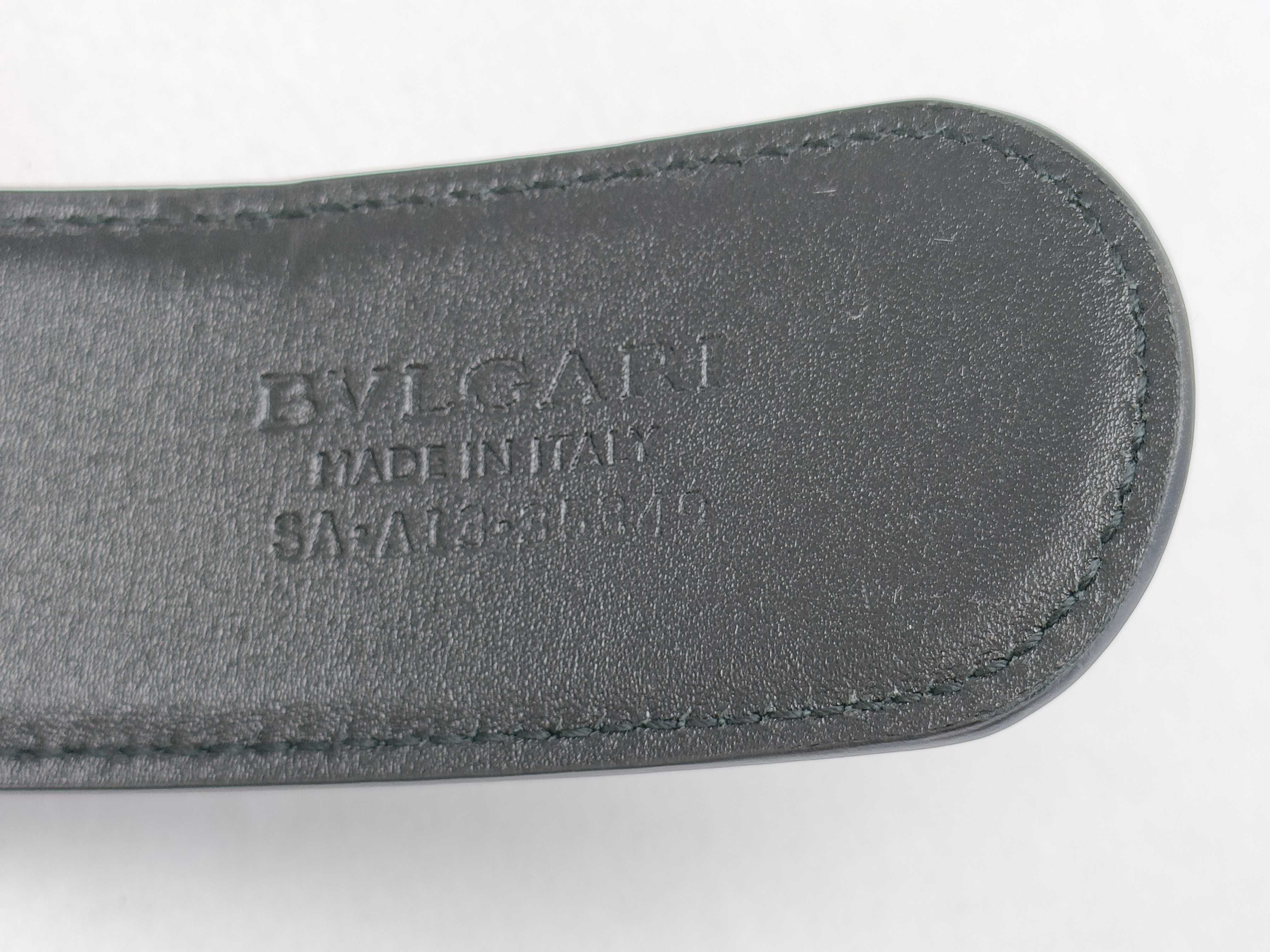 Bulgari Black Enamel Belt SA・A13・35349 110/44 Belt — view 5