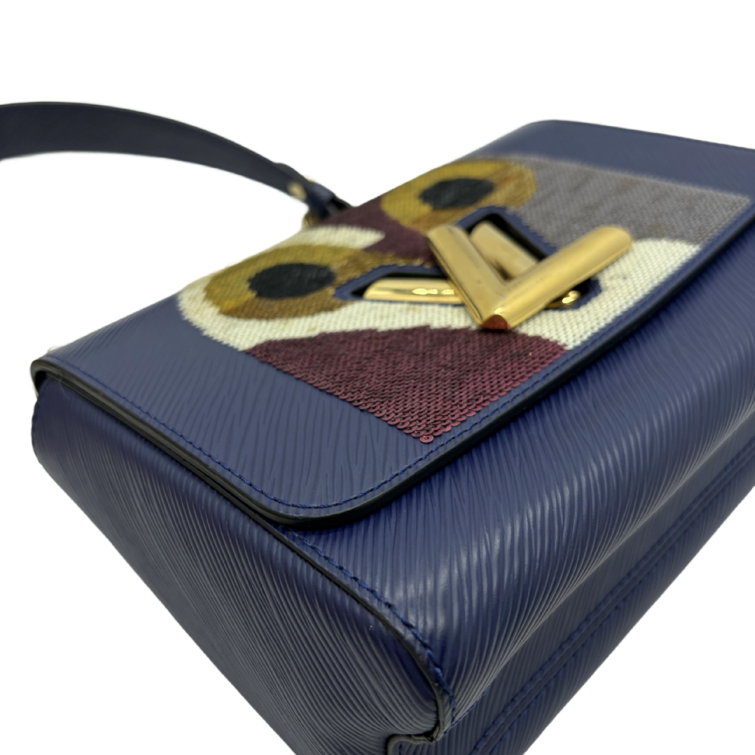 Twist MM Epi Sequin Owl Shoulder Bag — view 5