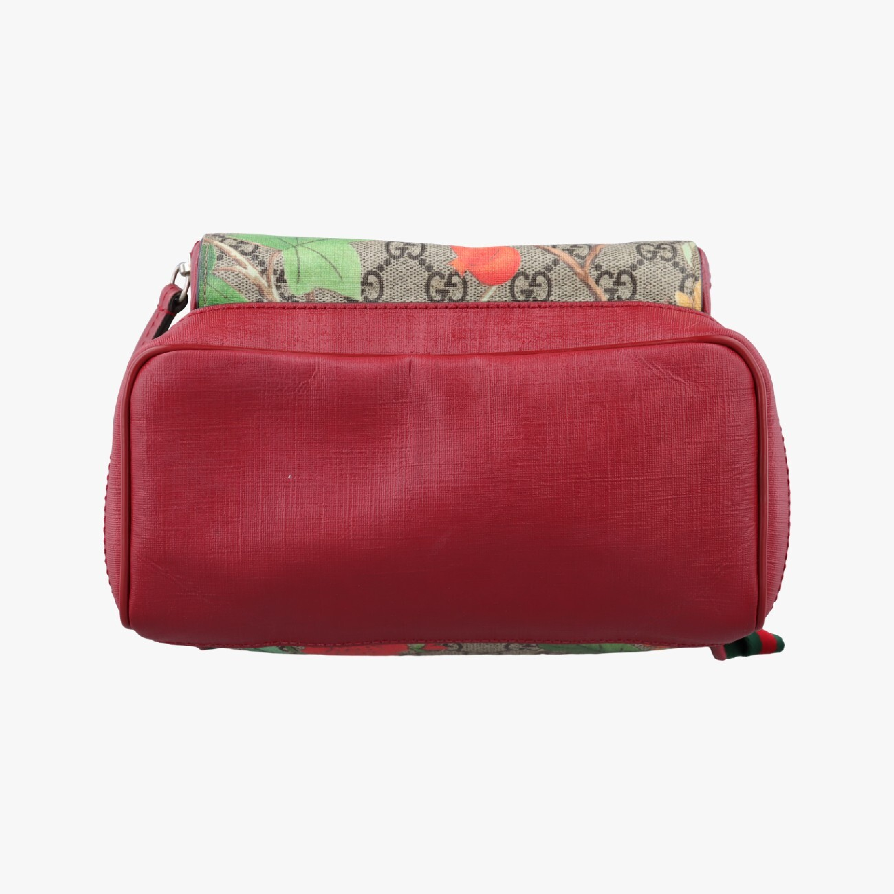GG Supreme Tian Backpack, Beige x Red x Multicolor, PVC Coated Canvas x Leather, 427042 C019437977 — view 3