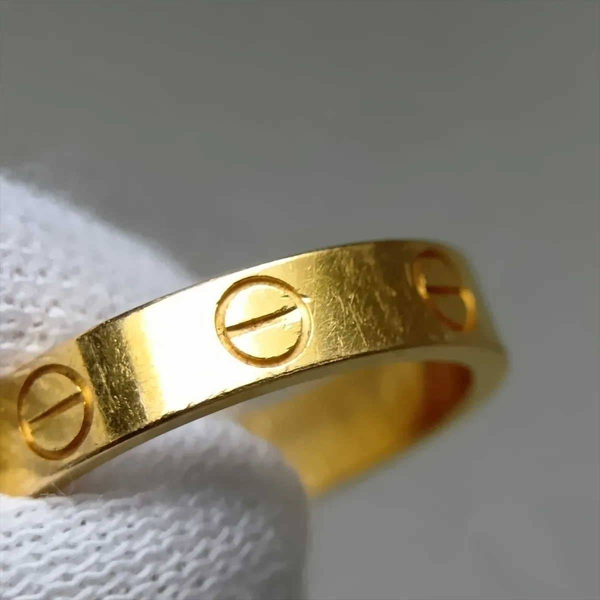 Mini Love Ring, 750 (PG), 3.6g, Size 48, GL9741, dents, B4049748 — view 5