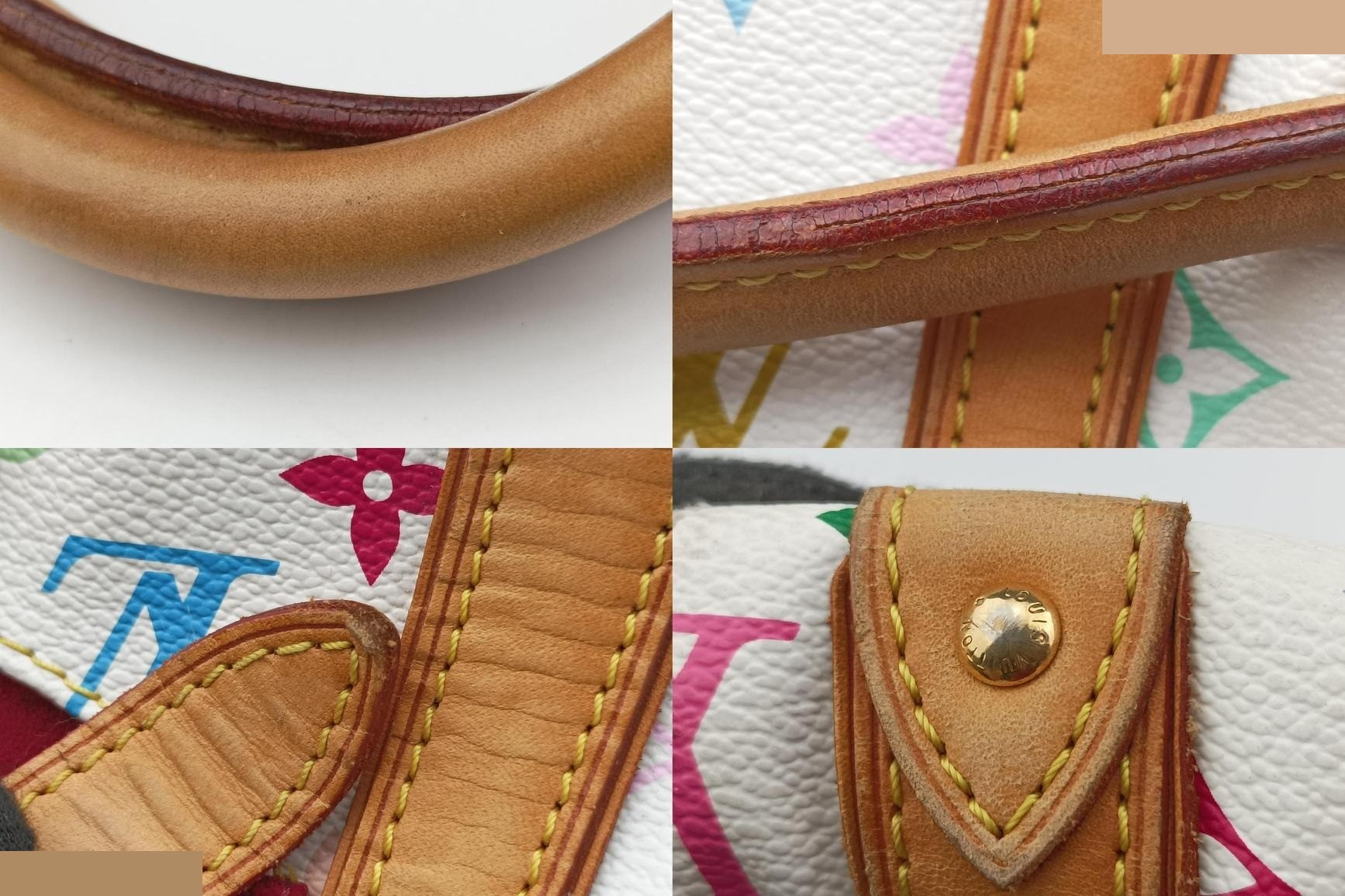 Priscilla Monogram Multicolor Blanc — view 11