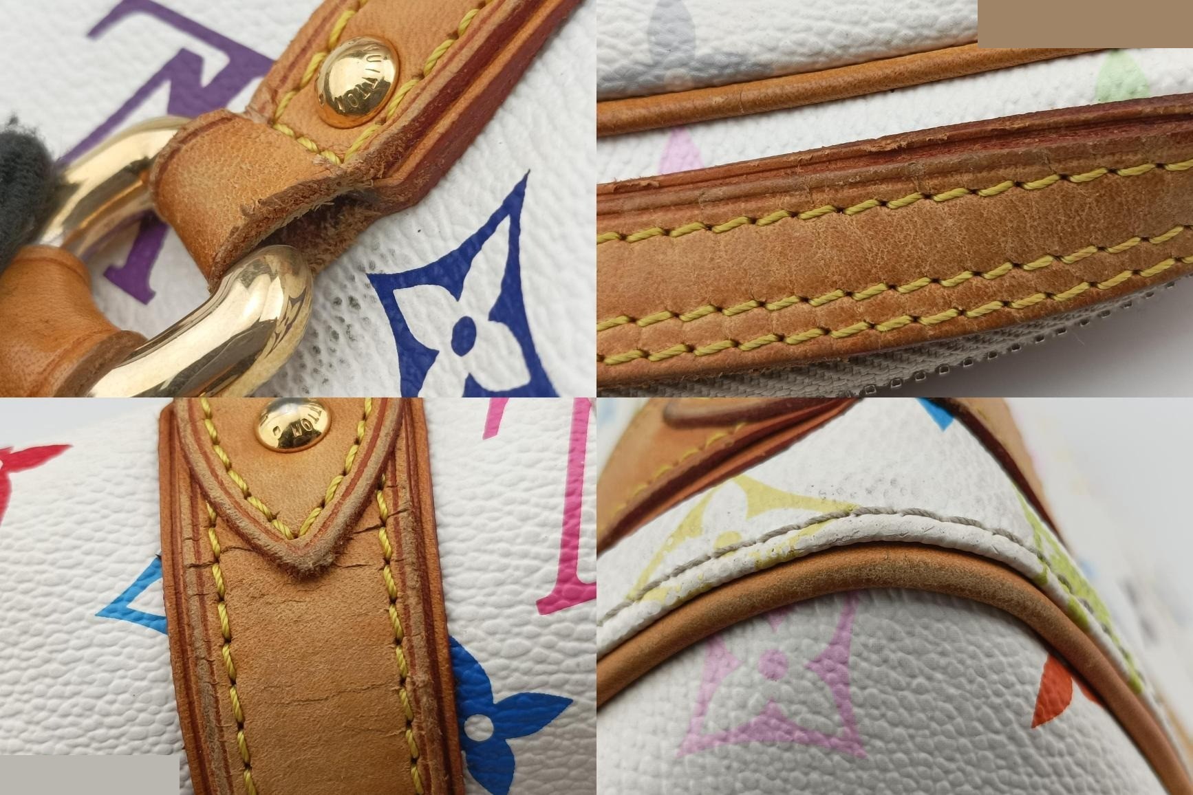 Priscilla Monogram Multicolor Blanc — view 9