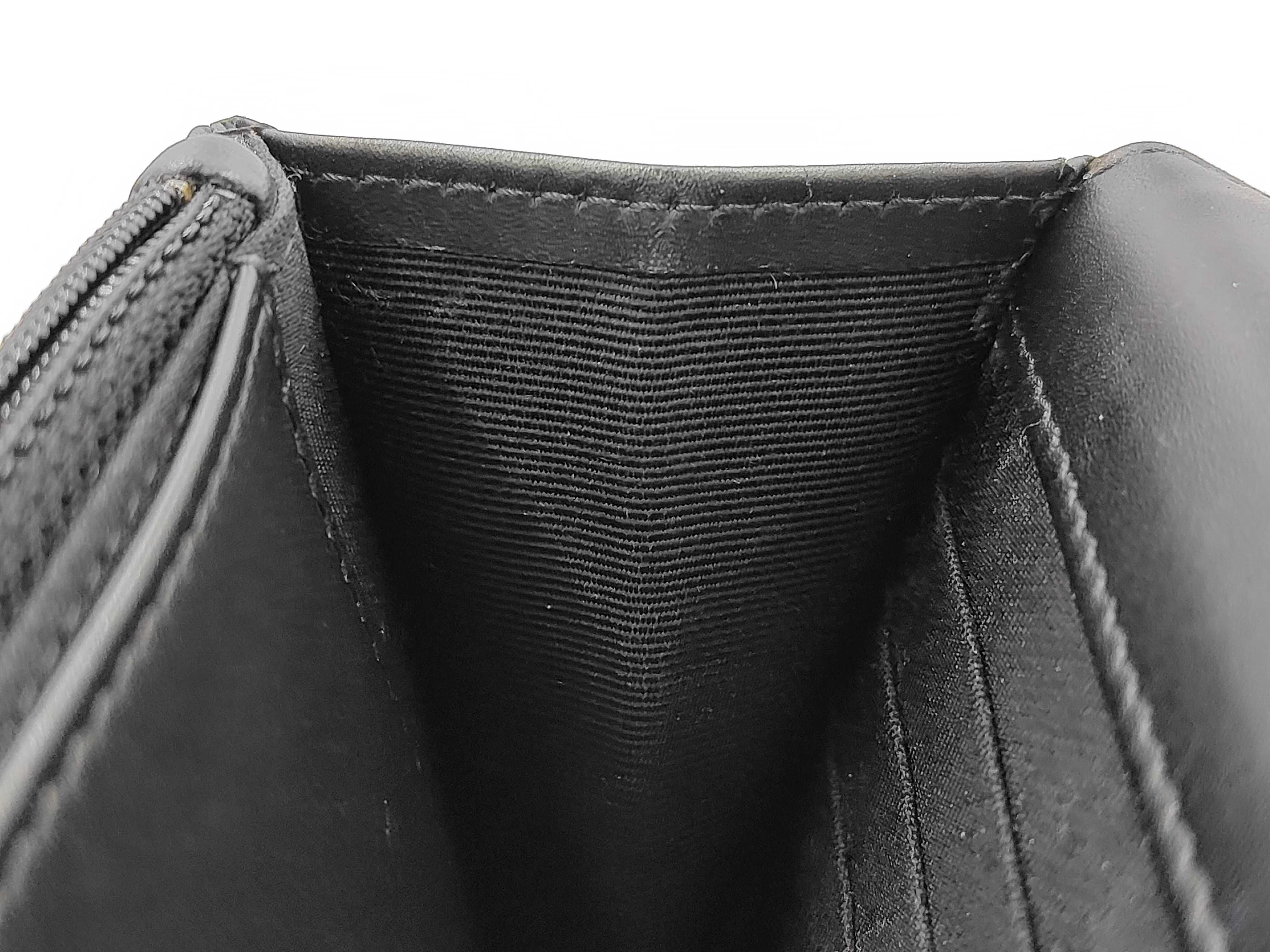 Matelassé 2.55 Lucky Charm Calfskin Black Chain Wallet (Serial Number 17) Shoulder Bag — view 11