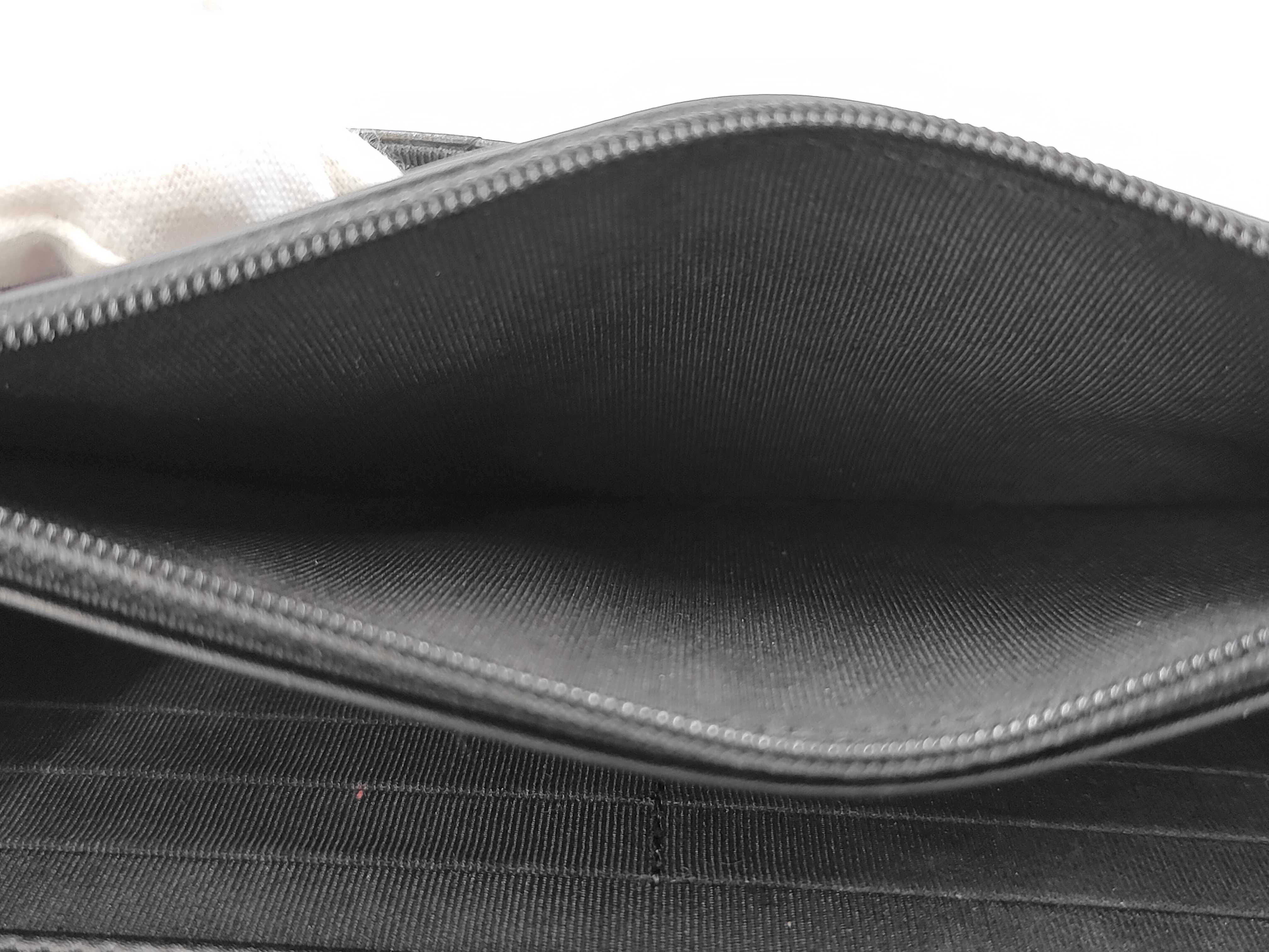 Matelassé 2.55 Lucky Charm Calfskin Black Chain Wallet (Serial Number 17) Shoulder Bag — view 12