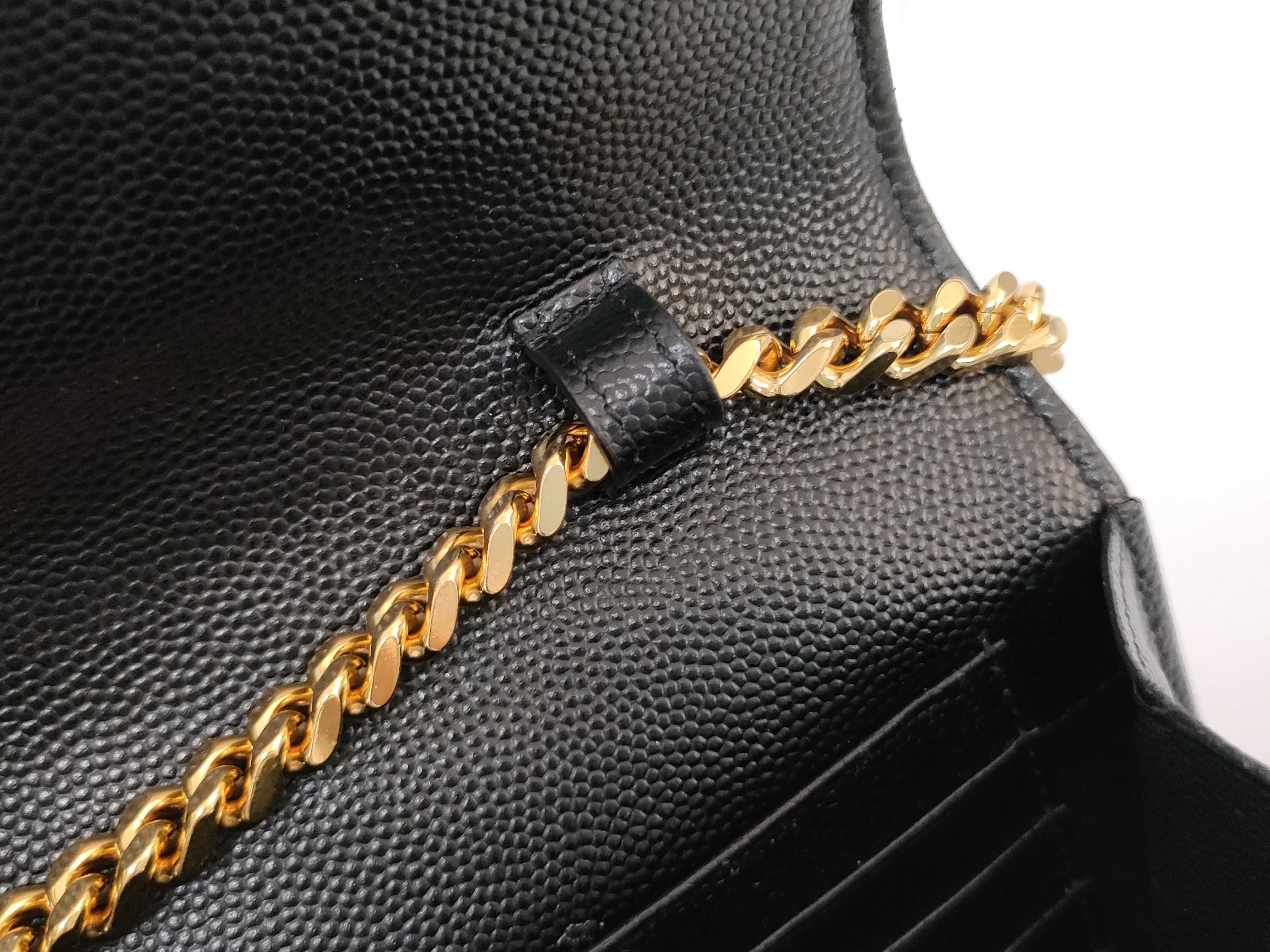 Cassandra Chain Wallet Black Shoulder Bag — view 11