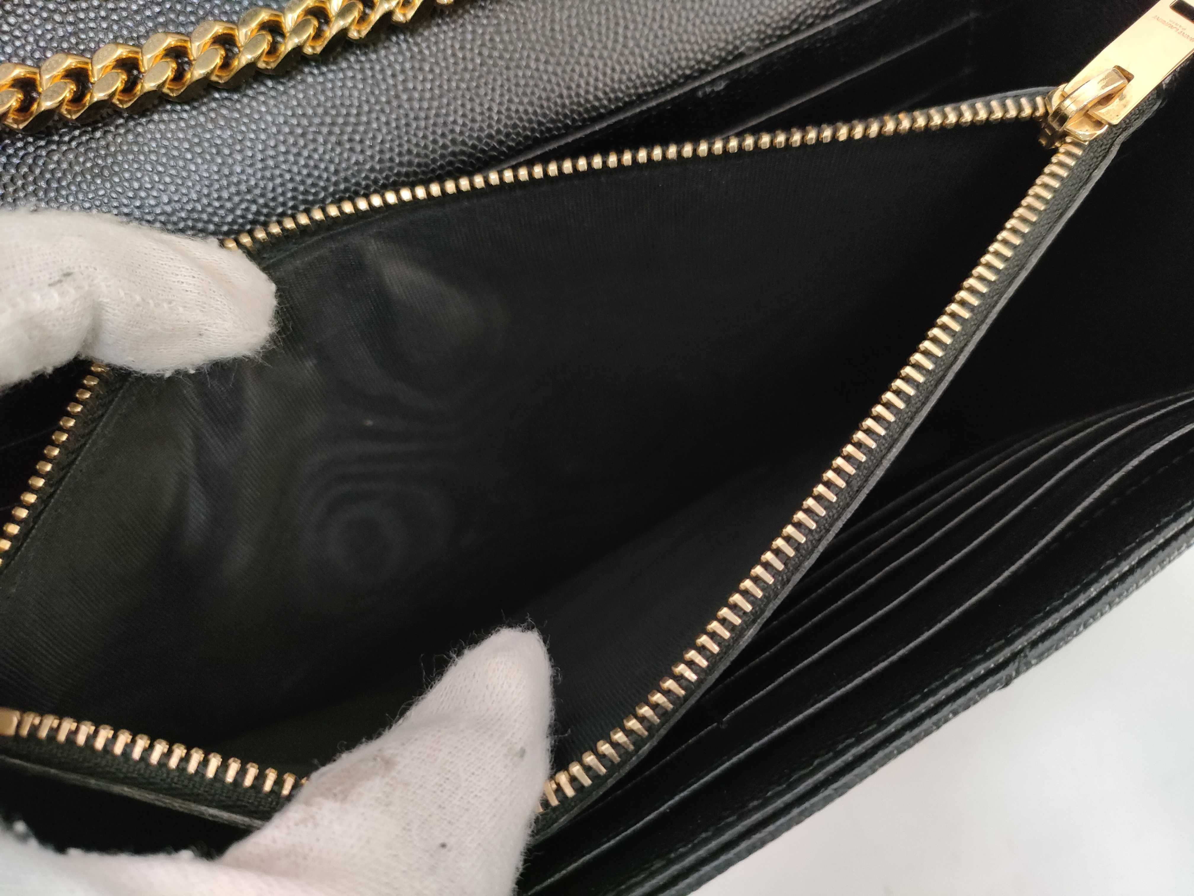 Cassandra Chain Wallet Black Shoulder Bag — view 13