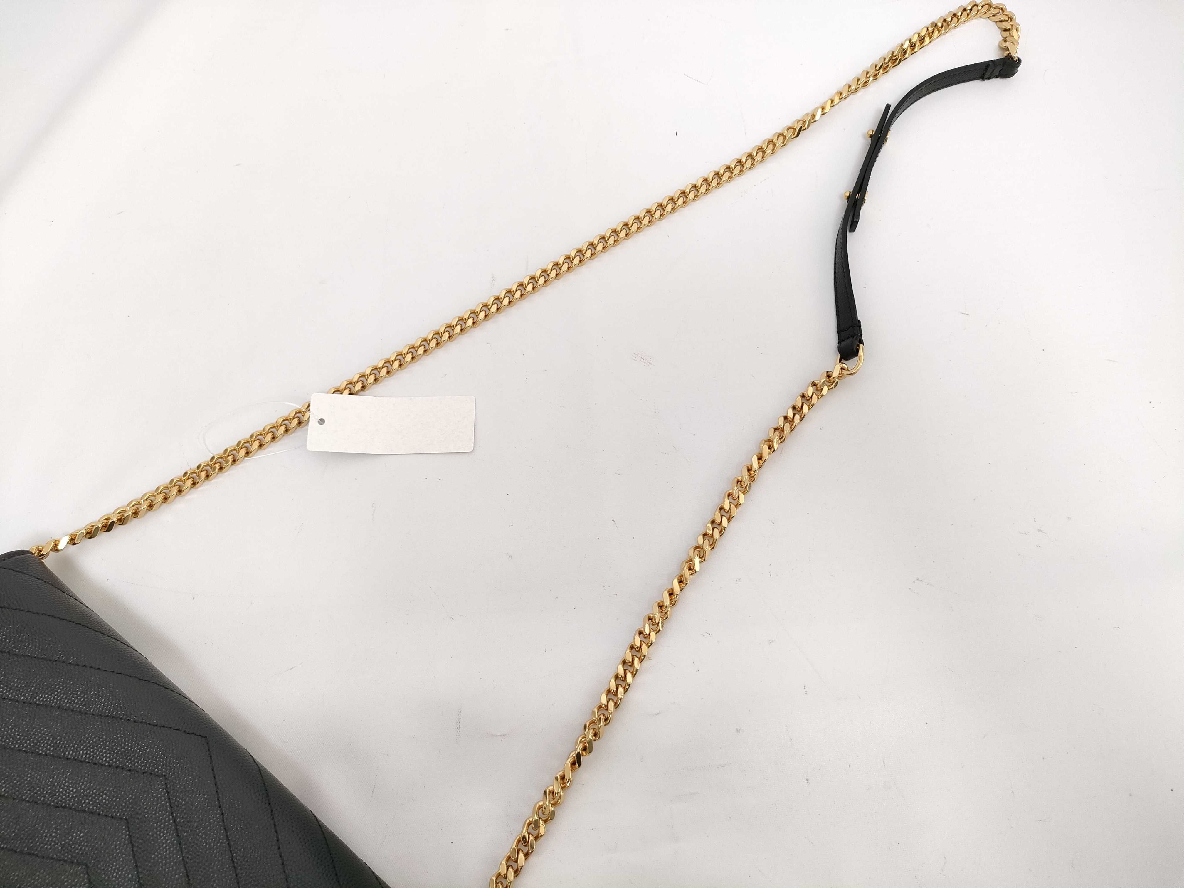 Cassandra Chain Wallet Black Shoulder Bag — view 6