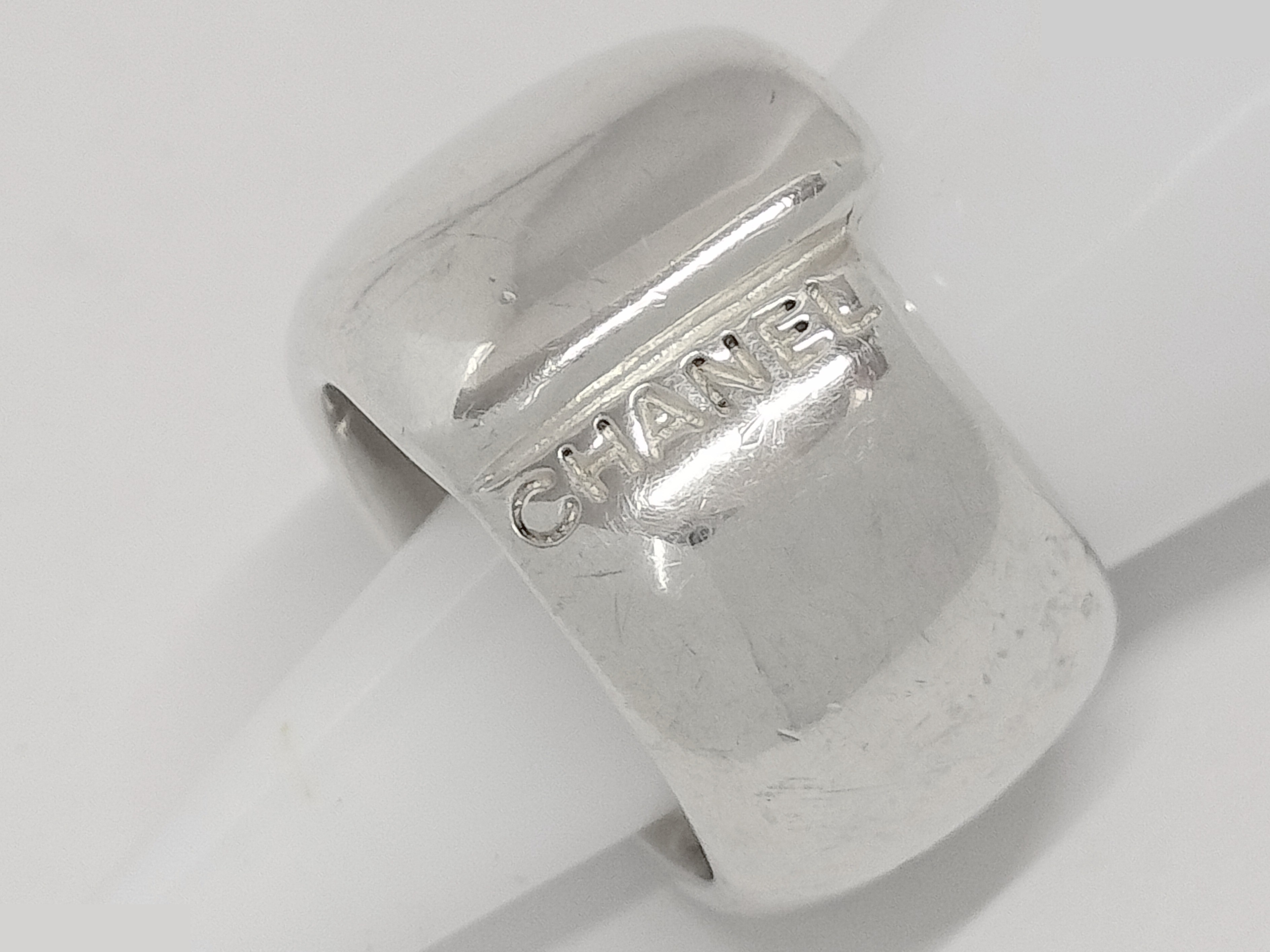 Logo 925 Silver Ring 16.6g #11 — view 3