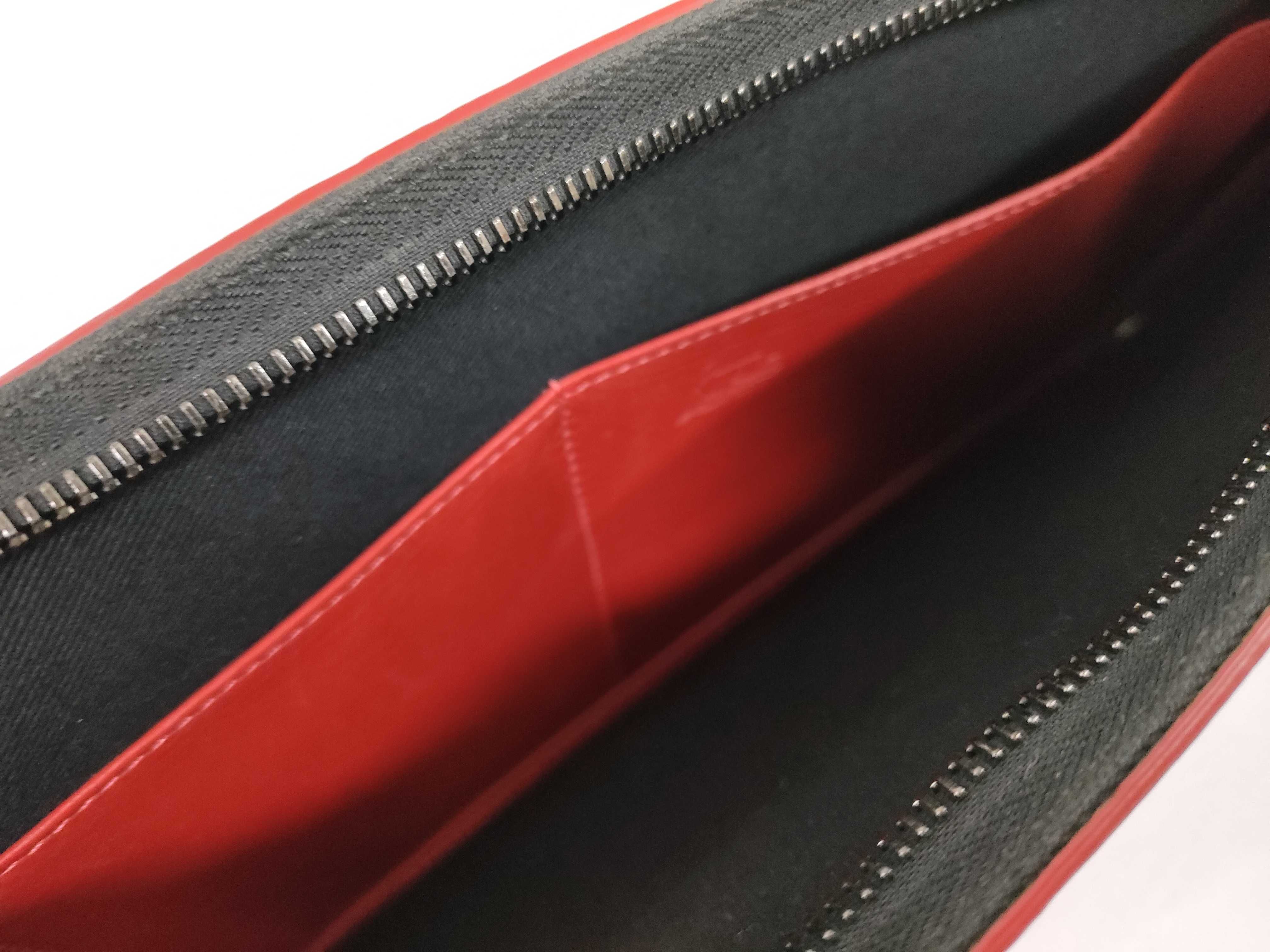 Trick Track 1165005 Handbag, Leather, Black/Red — view 8