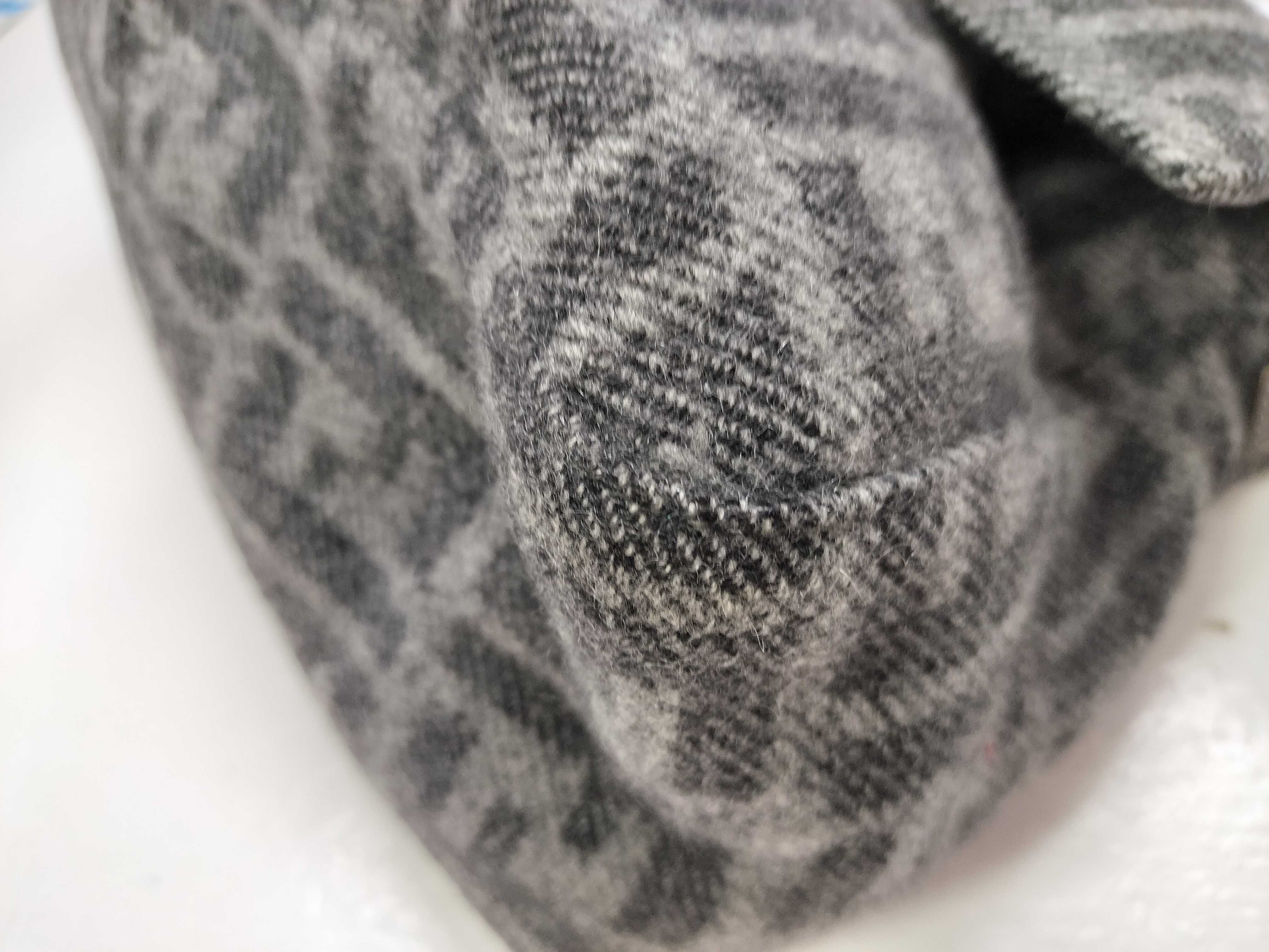 Zucca pattern Fendi Mamma wool shoulder bag — view 6