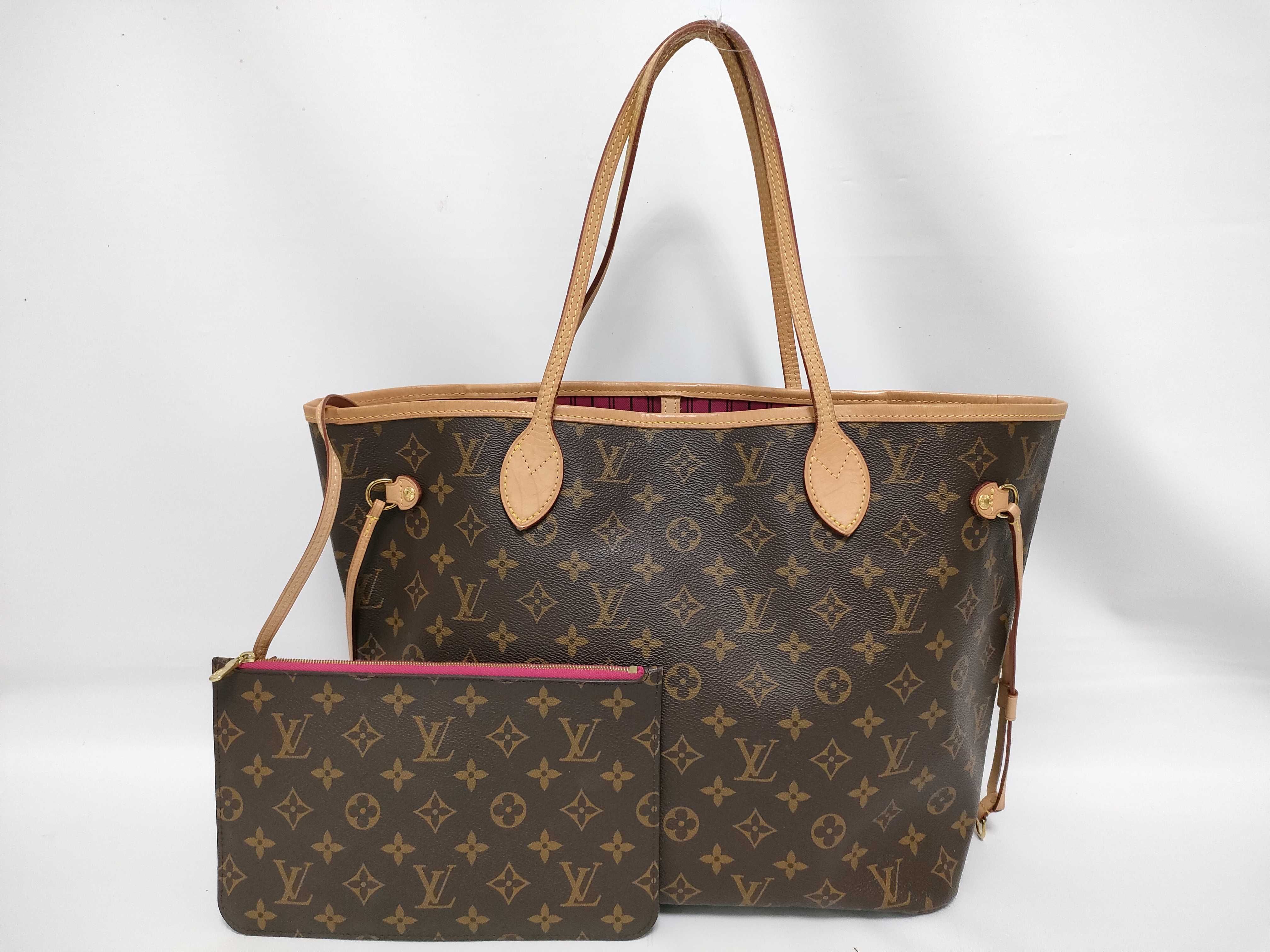 Monogram Louis Vuitton Neverfull MM M41388 Tote Bag