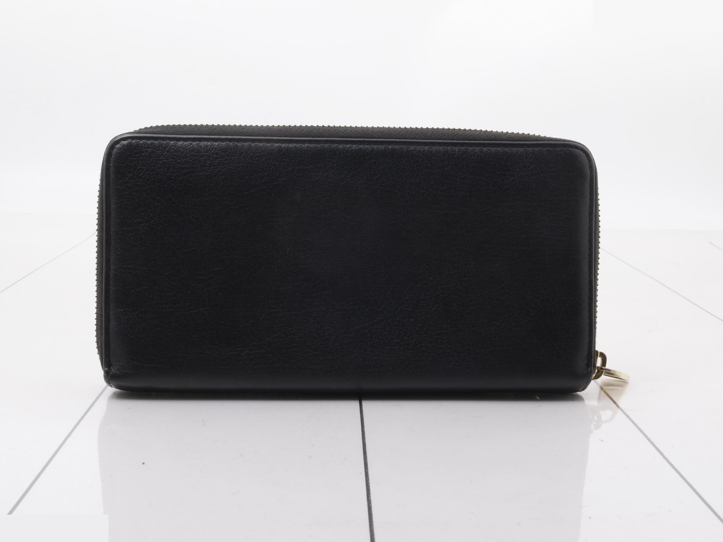 Round zipper long wallet — view 2