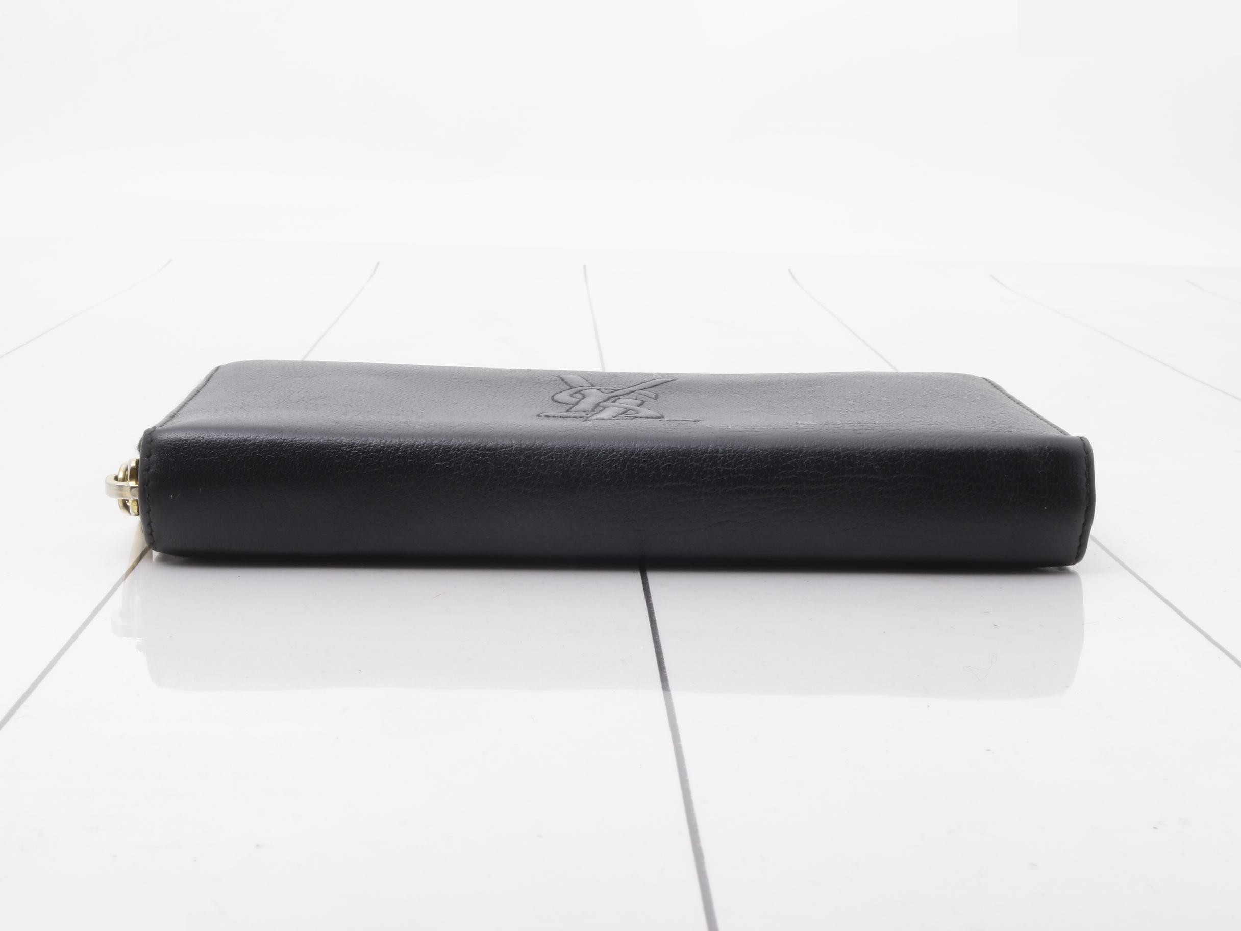 Round zipper long wallet — view 3