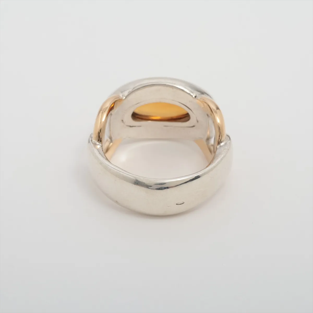 ring, size 52, 925 x 750 mm, 11.0g, gold x silver. Shows signs of wear including — view 2