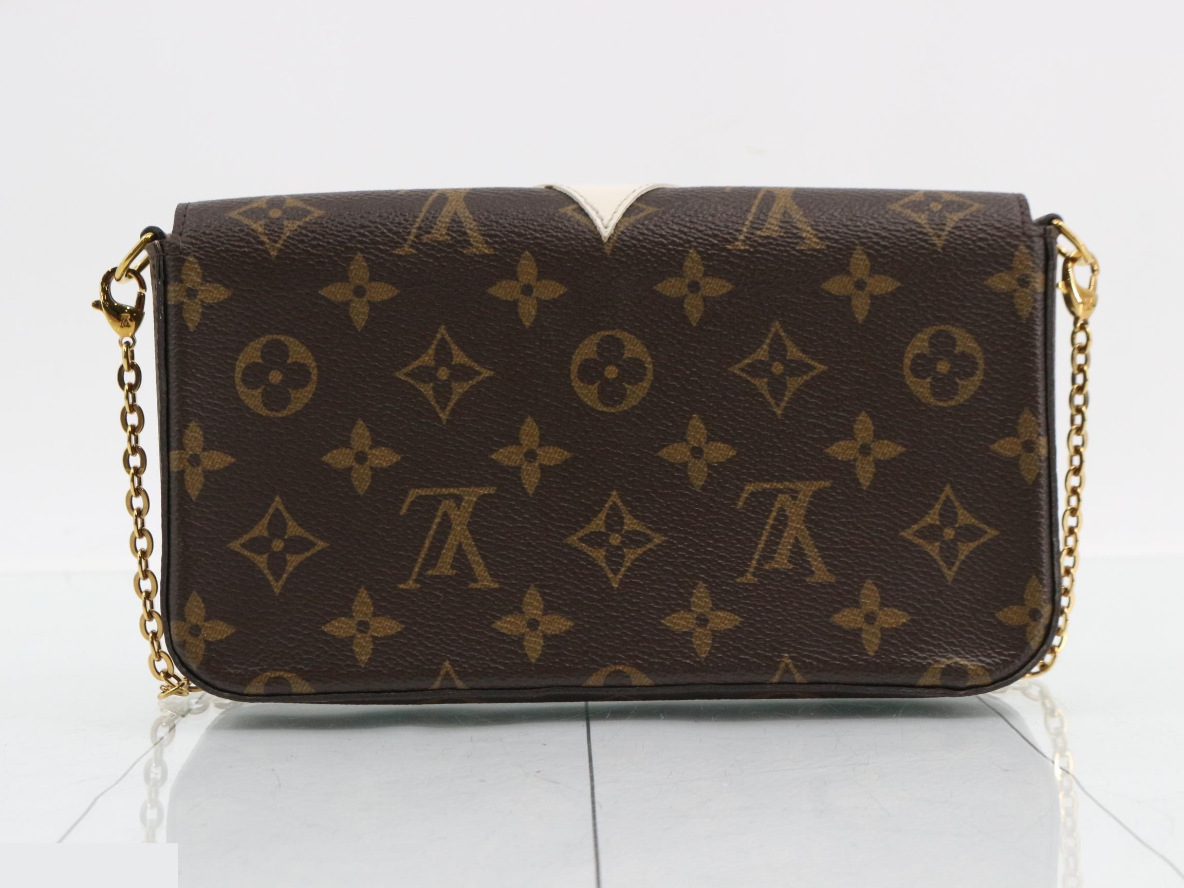 Monogram Pochette Felice Lovely Bird Shoulder Bag — view 2