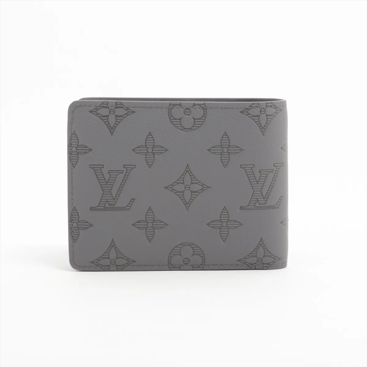 Monogram Shadow Portefeuille Multiple M81383 Grey Compact Wallet (RFID detected) — view 2