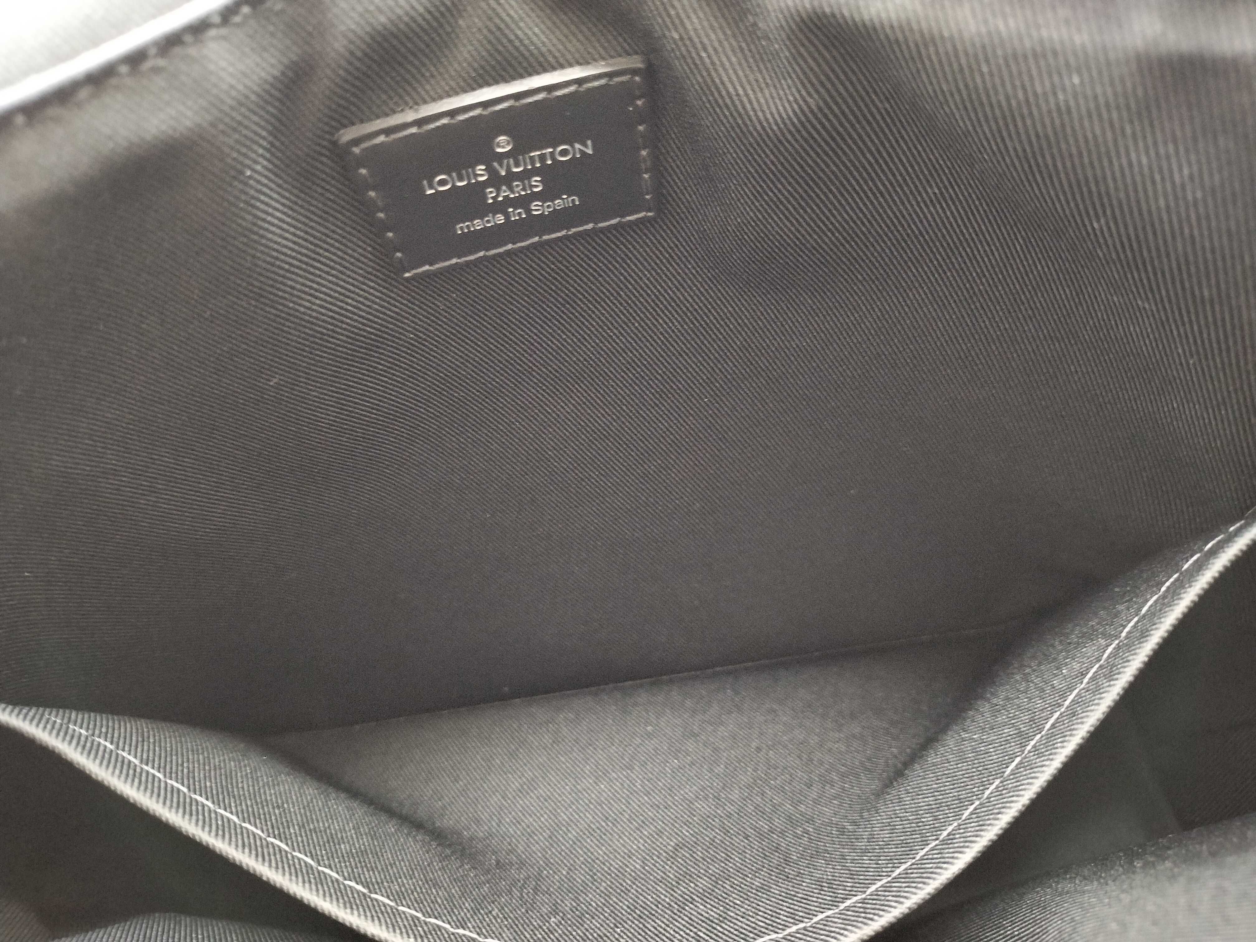 Damier Graphite District PM Shoulder Bag with Silver Hardware CA3118 N41028 — view 13