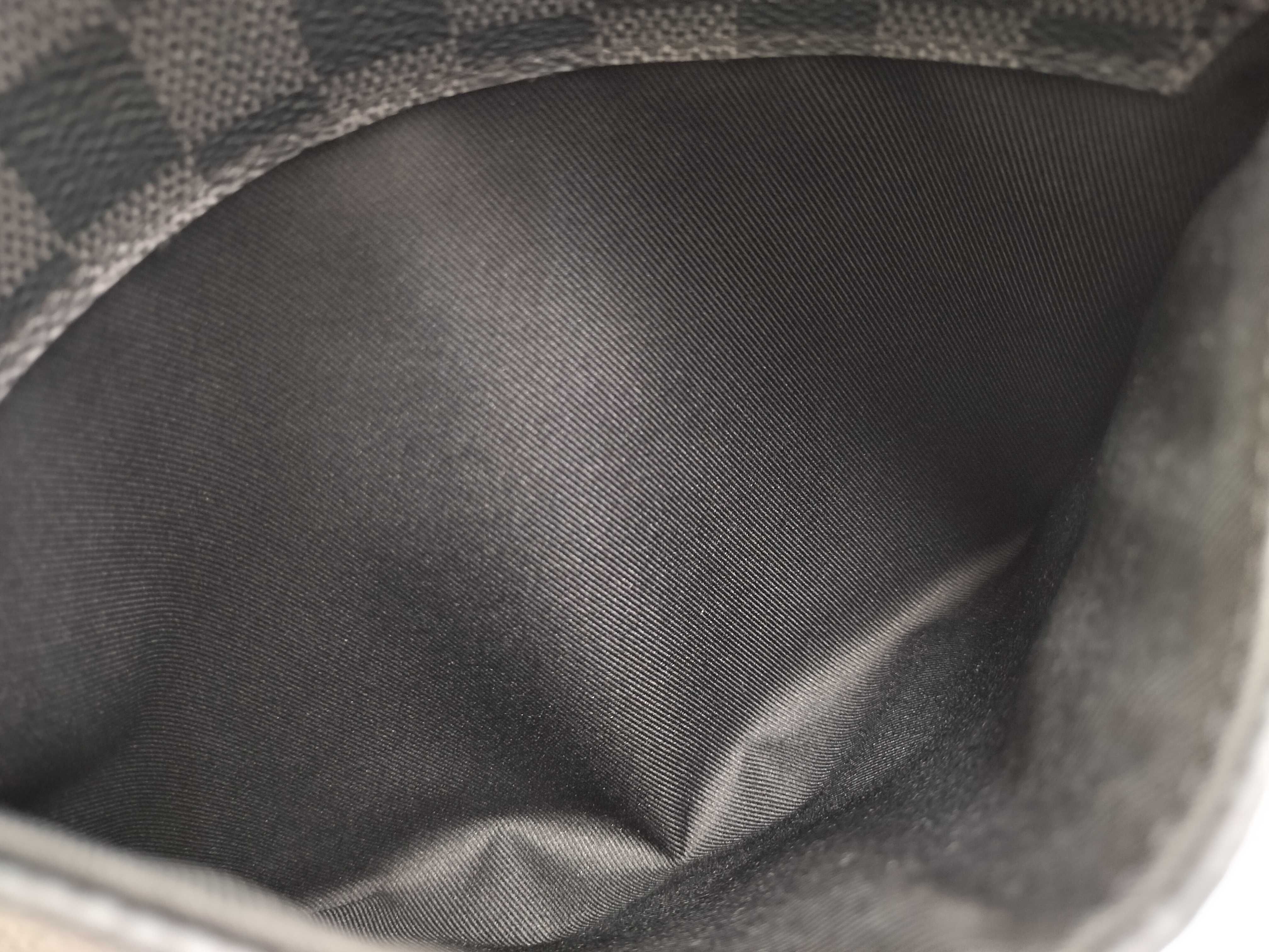 Damier Graphite District PM Shoulder Bag with Silver Hardware CA3118 N41028 — view 14