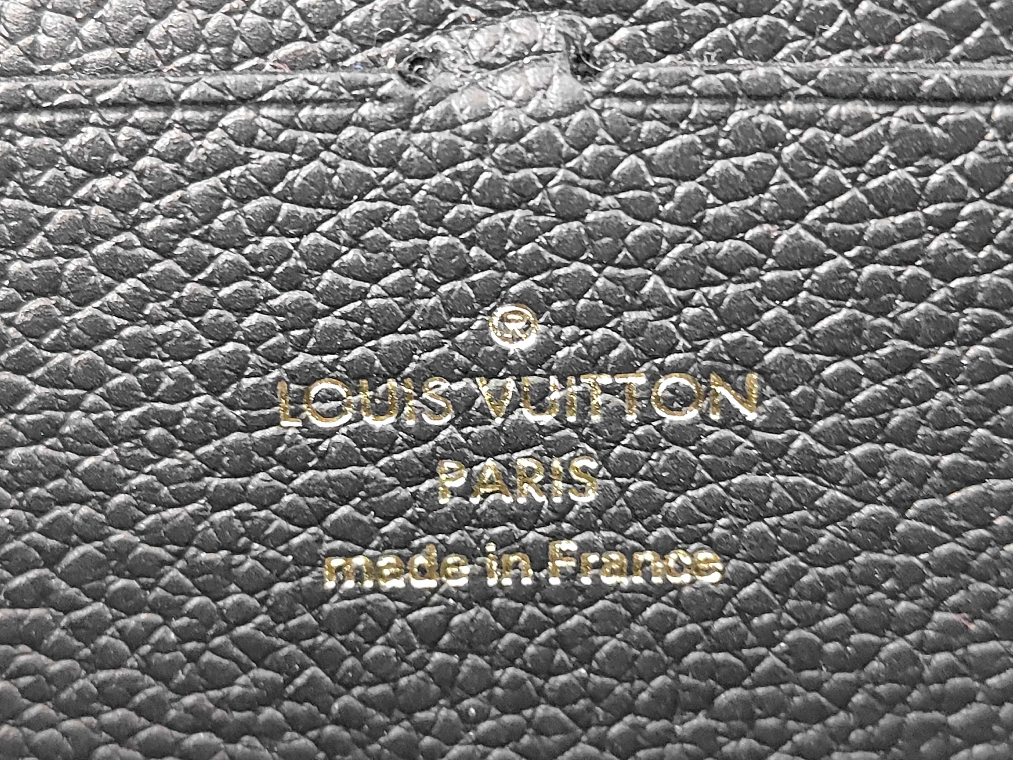 Monogram Empreinte Long Wallet, Black — view 9