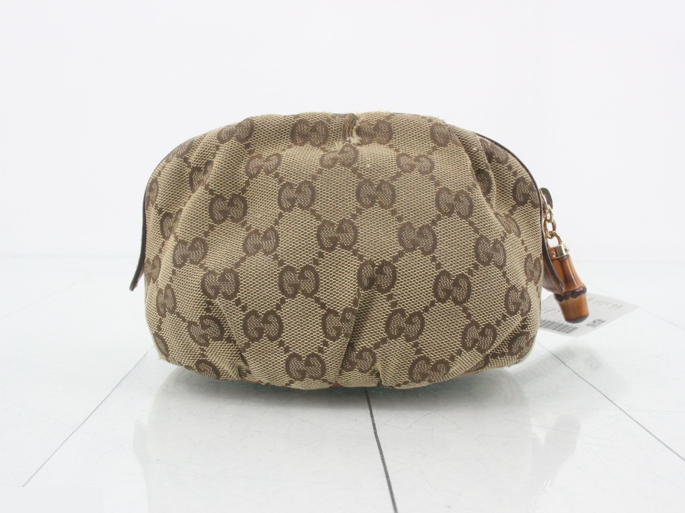 Canvas Bamboo Pouch 246175 525040 — view 2