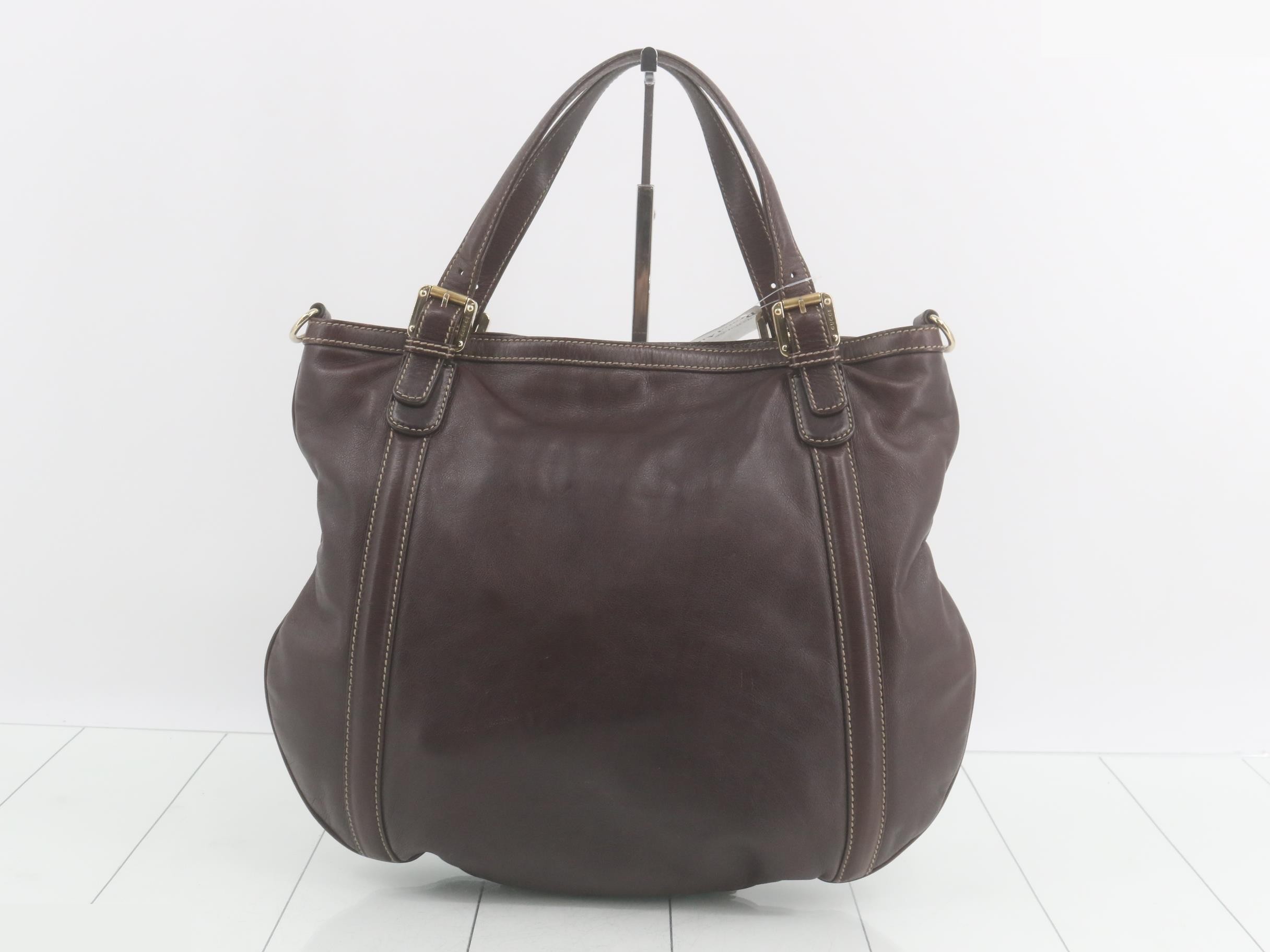 GG Interlocking 2-Way Shoulder Tote Bag - Sherry — view 2