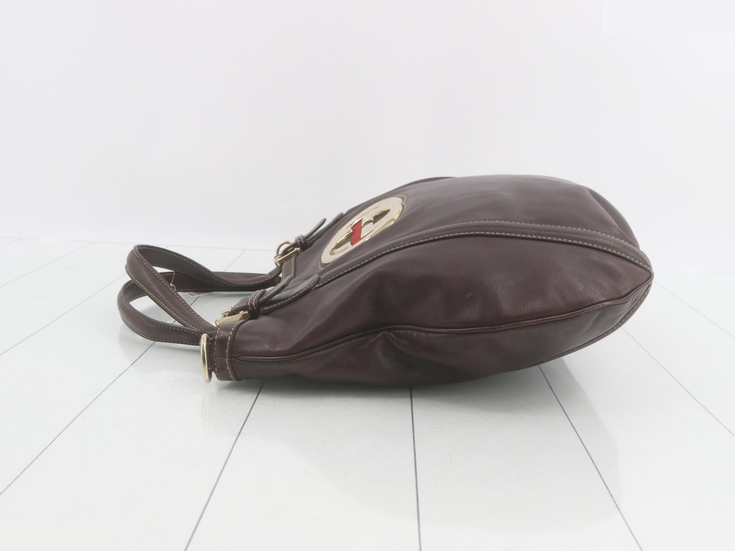 GG Interlocking 2-Way Shoulder Tote Bag - Sherry — view 4