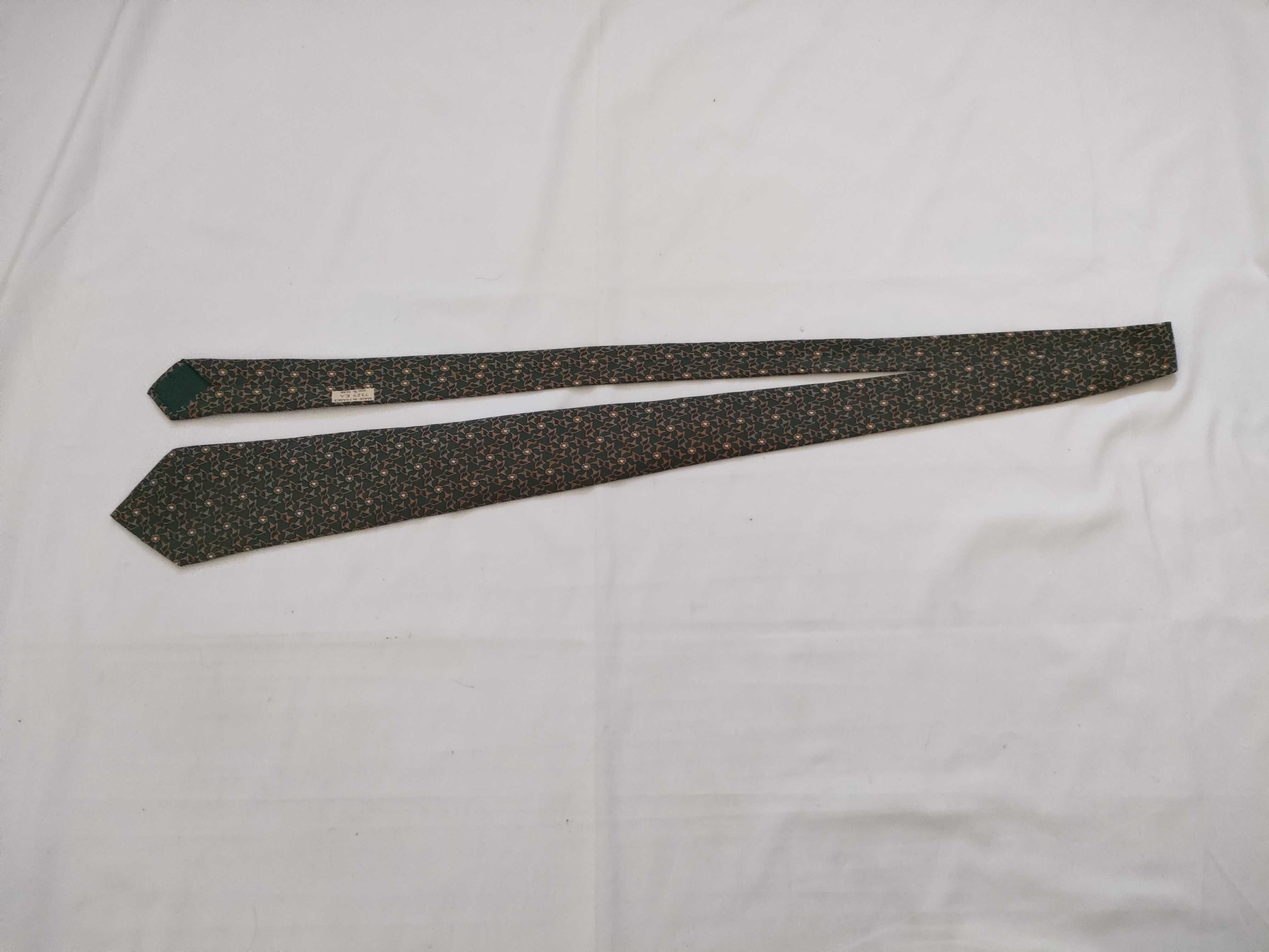 Silk Tie, Green, Other Accessories — view 2