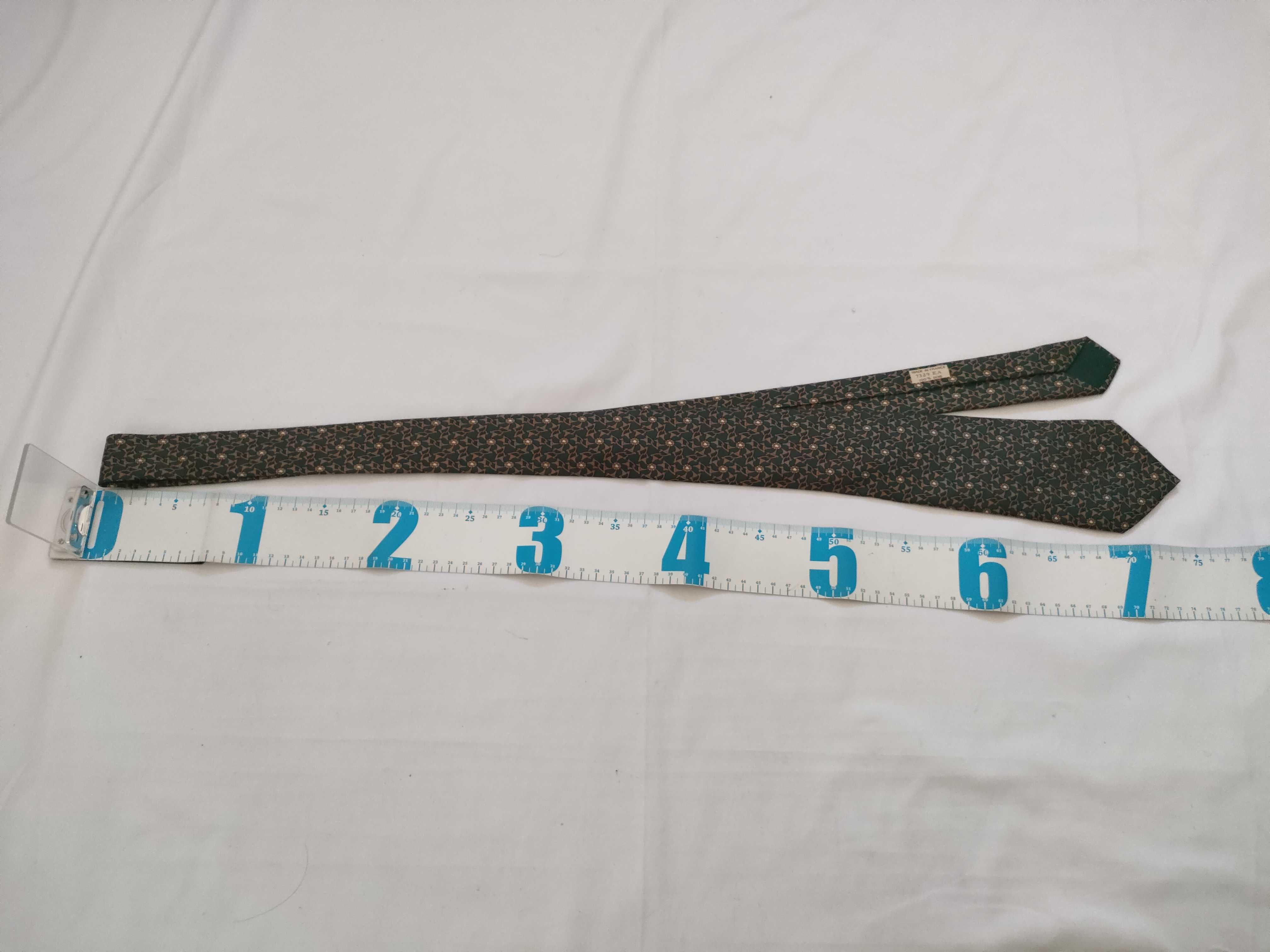 Silk Tie, Green, Other Accessories — view 3