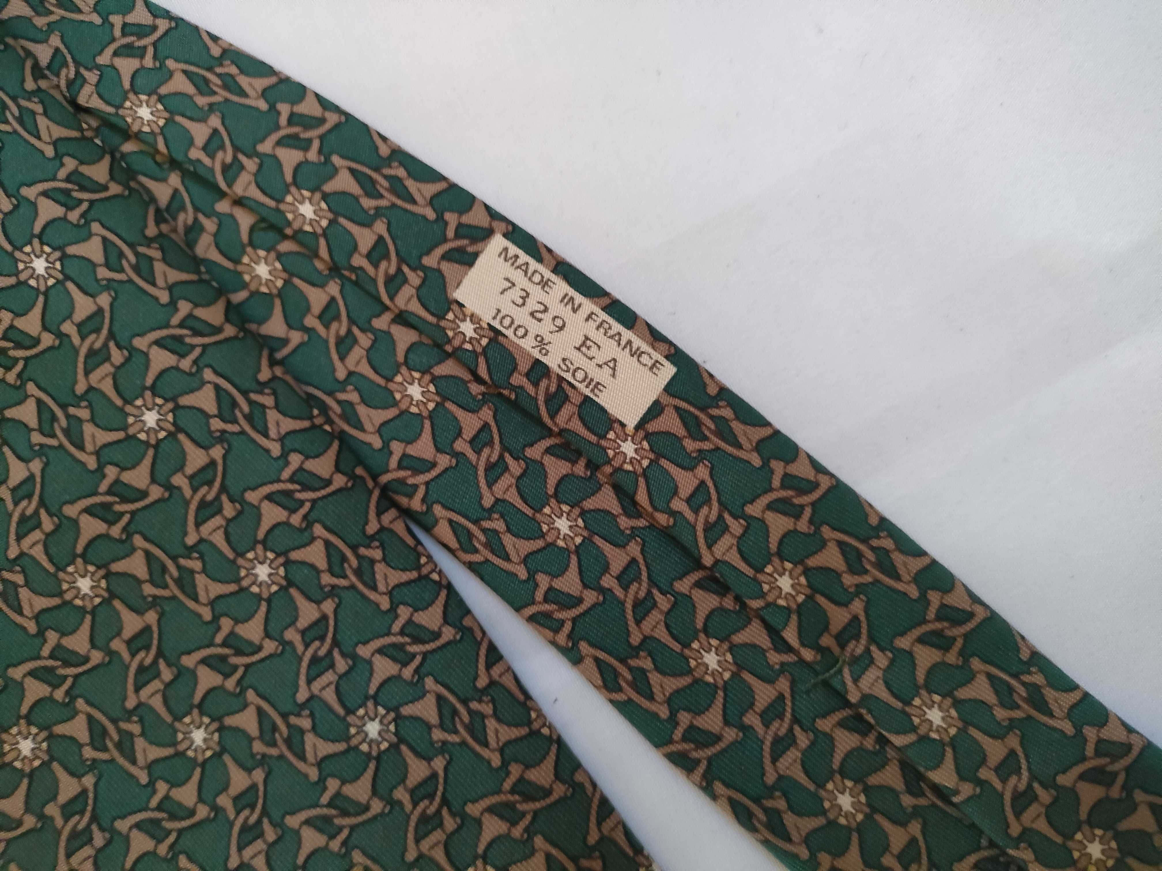 Silk Tie, Green, Other Accessories — view 5