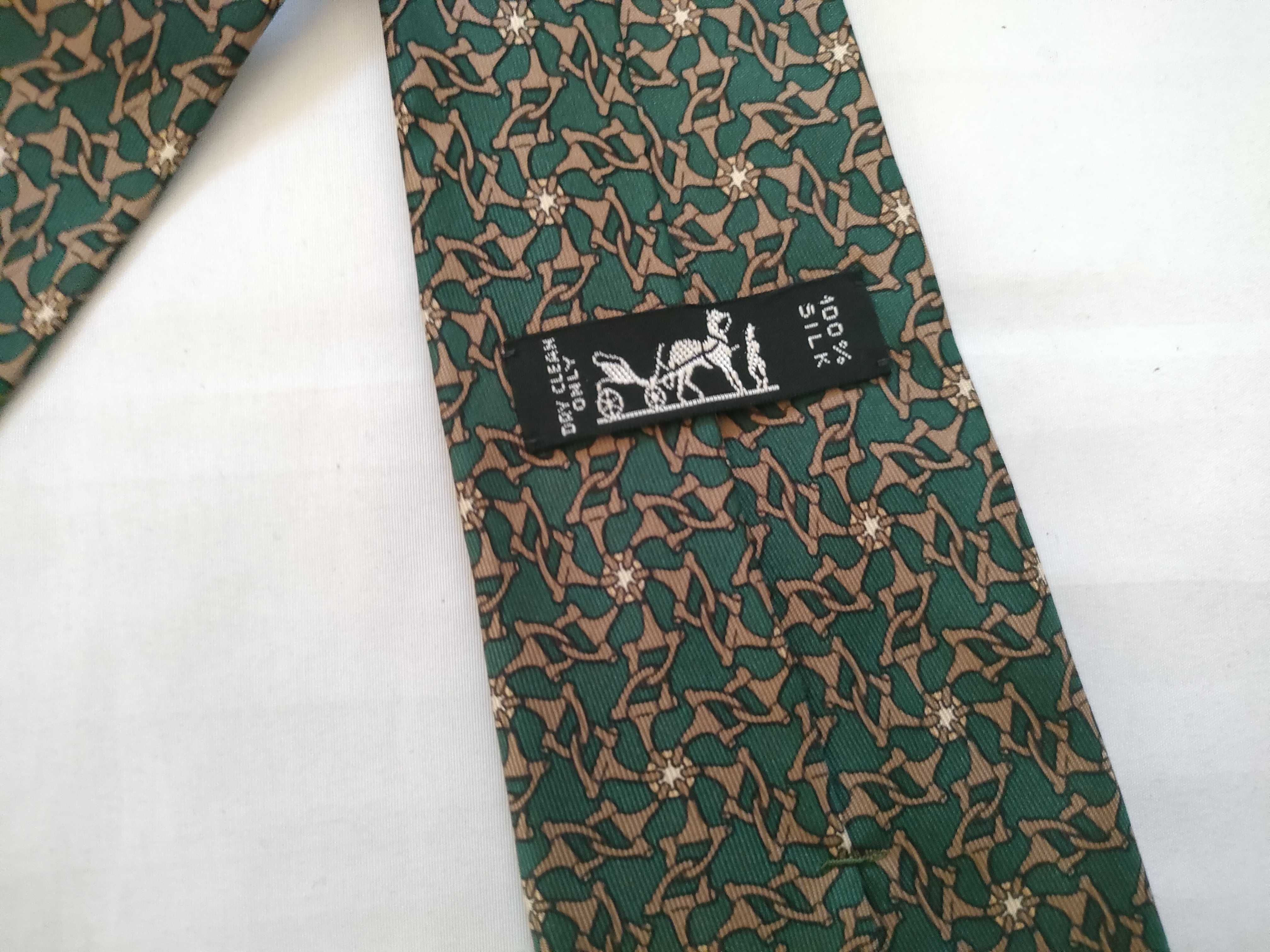 Silk Tie, Green, Other Accessories — view 8