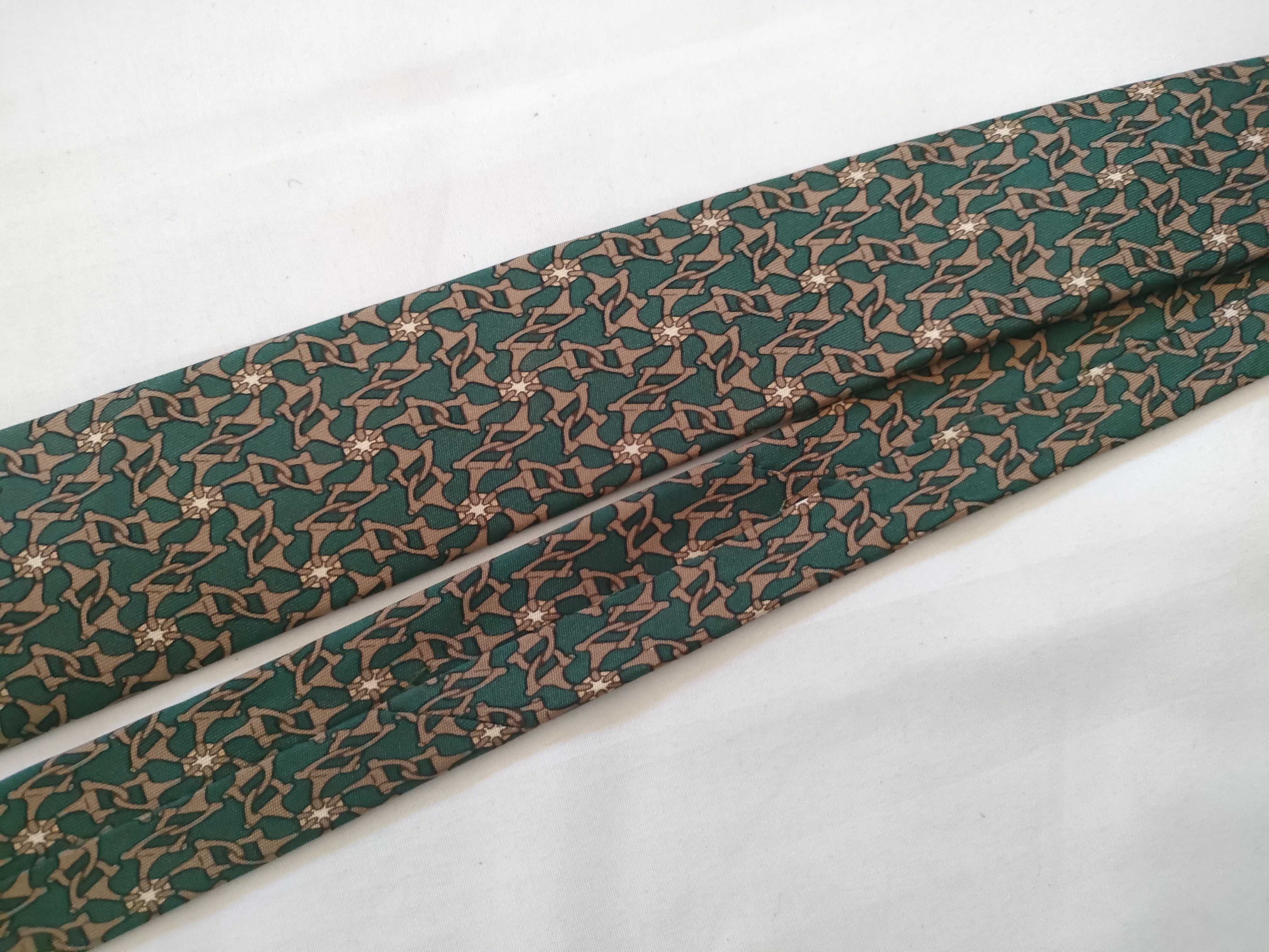 Silk Tie, Green, Other Accessories — view 9