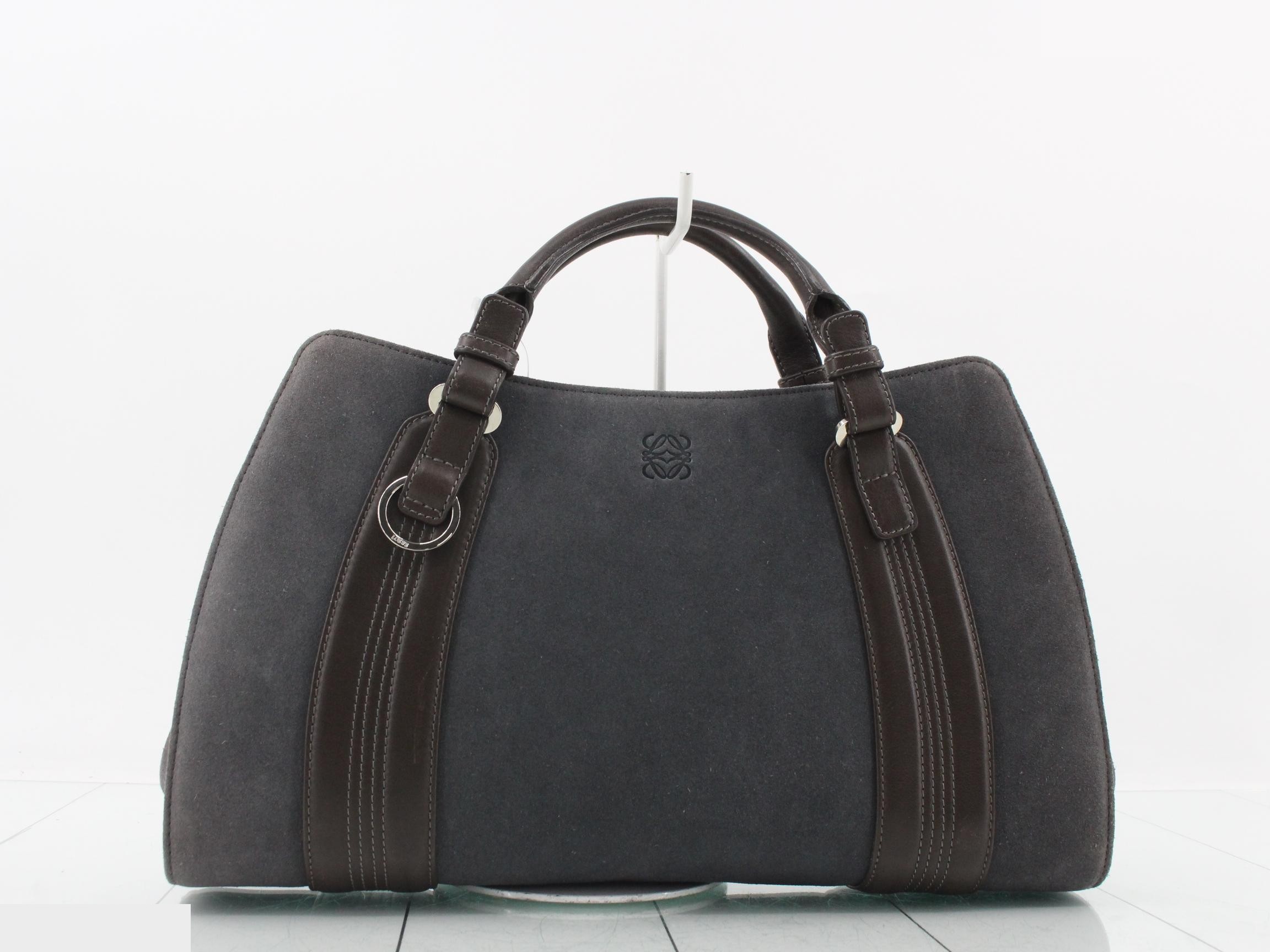 Anagram Suede Bag/Handbag