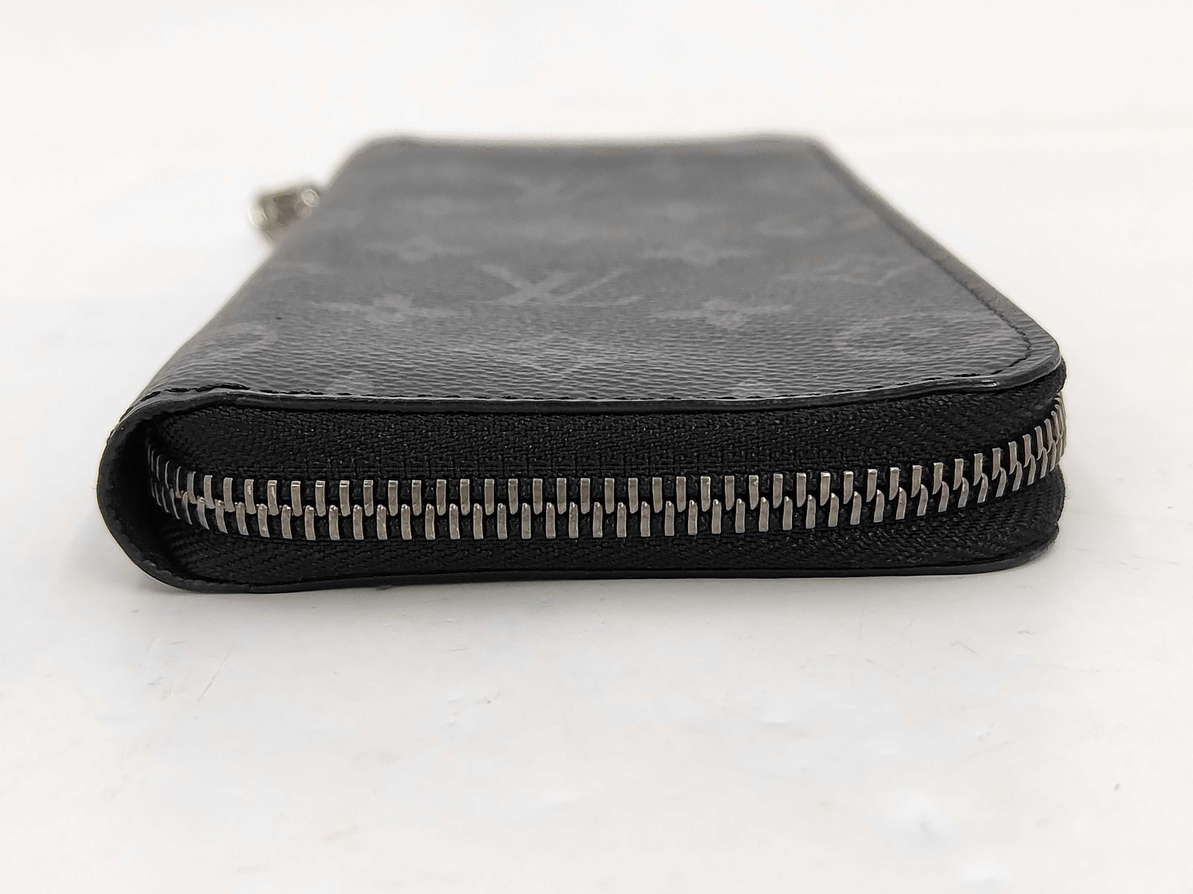 M62295 Monogram Eclipse Zippy Wallet Vertical, RFID tested, with box and dust bag. — view 6