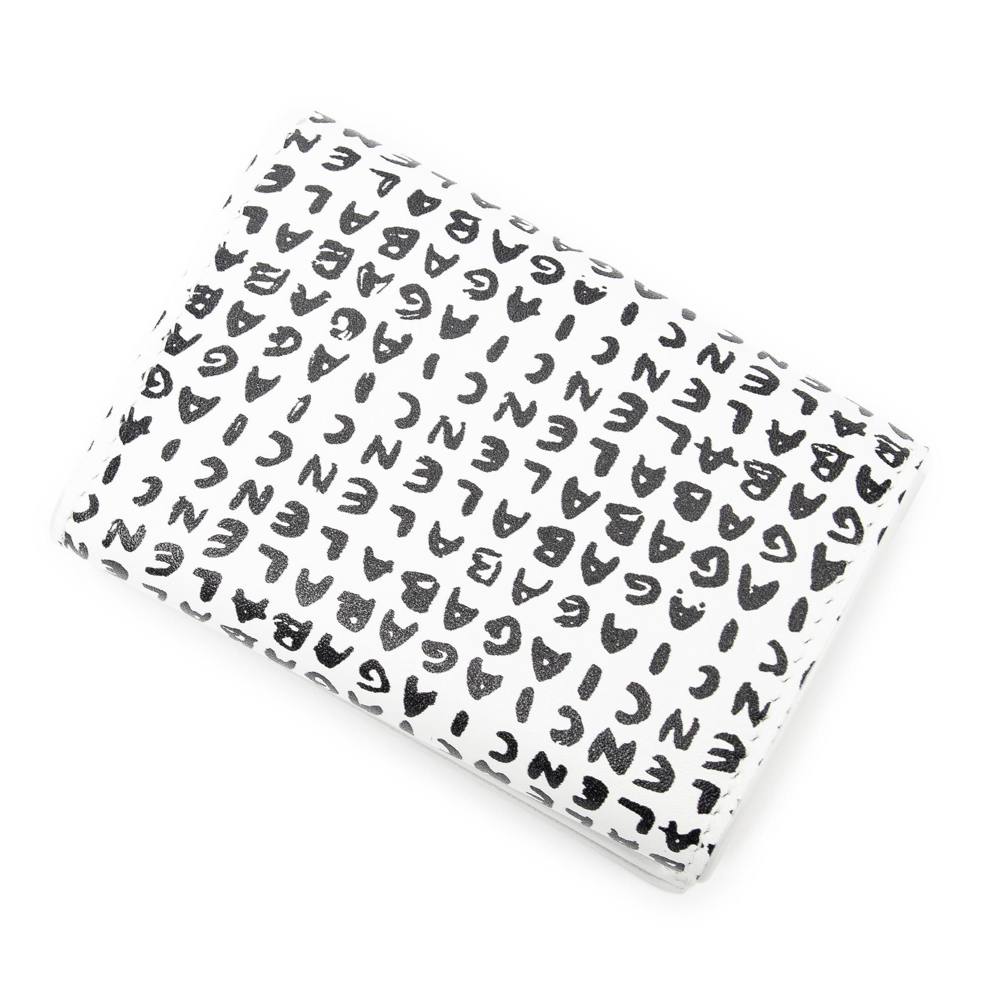 Mini Cash Trifold Wallet  Allover Logo Print Leather — view 2