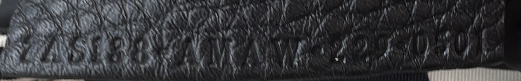 Marc Jacobs Baguette NM  White/Black Printed Nylon Canvas Silver — view 8