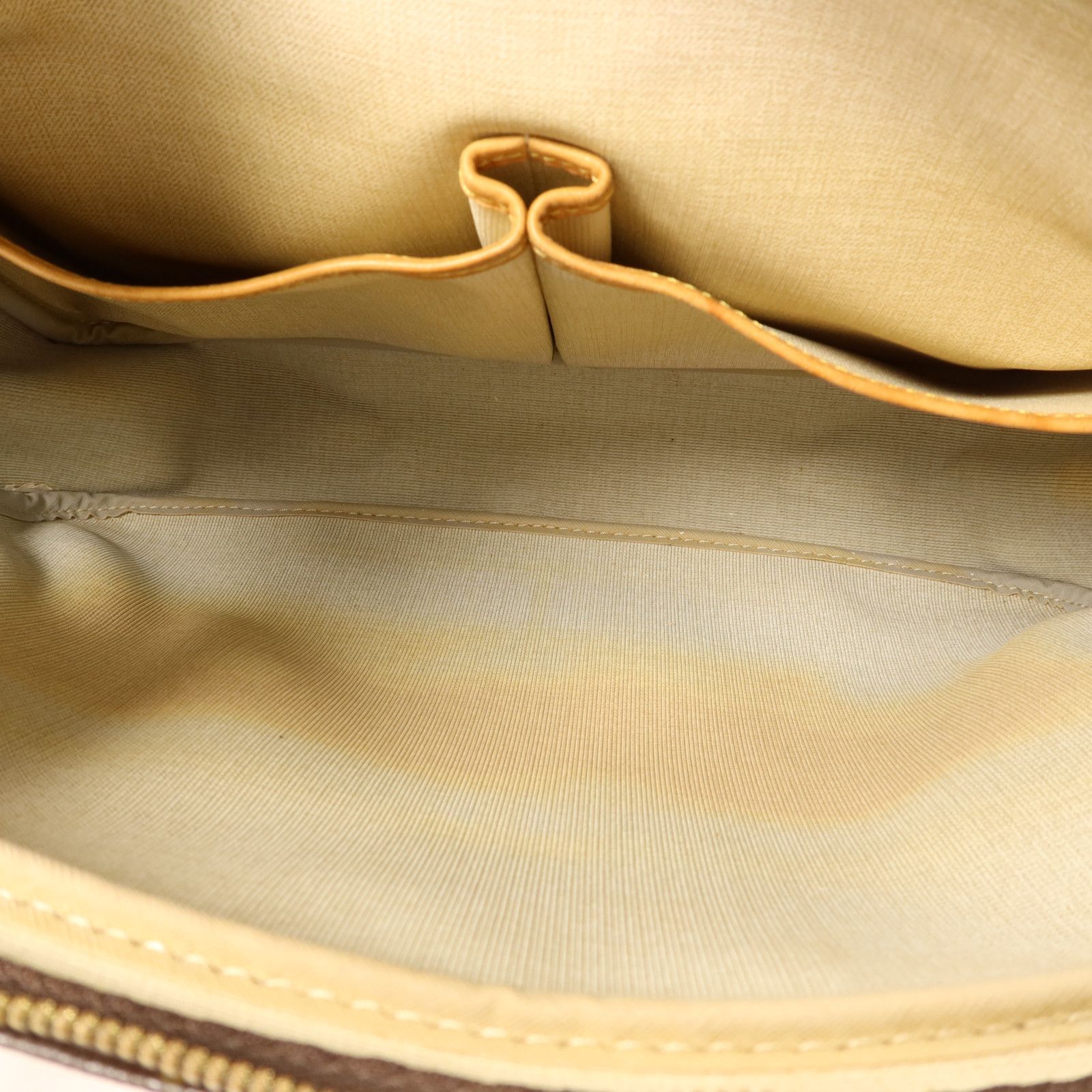Monogram Reporter Gm Jinxian Shoulder Back Bag Brown Shoulder Bag M 45252 — view 6